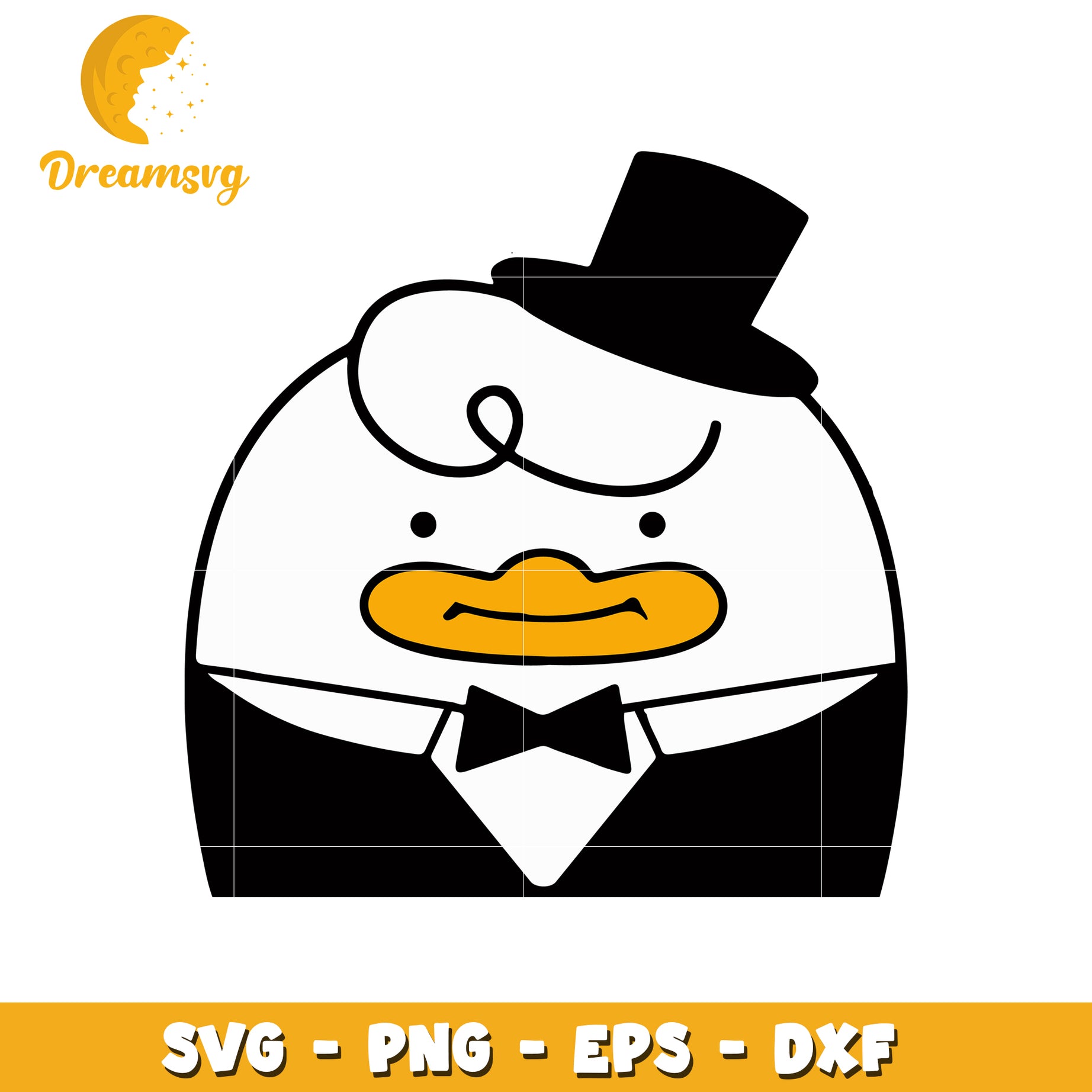 Grumpy goose svg, funny goose svg, cartoon characters svg