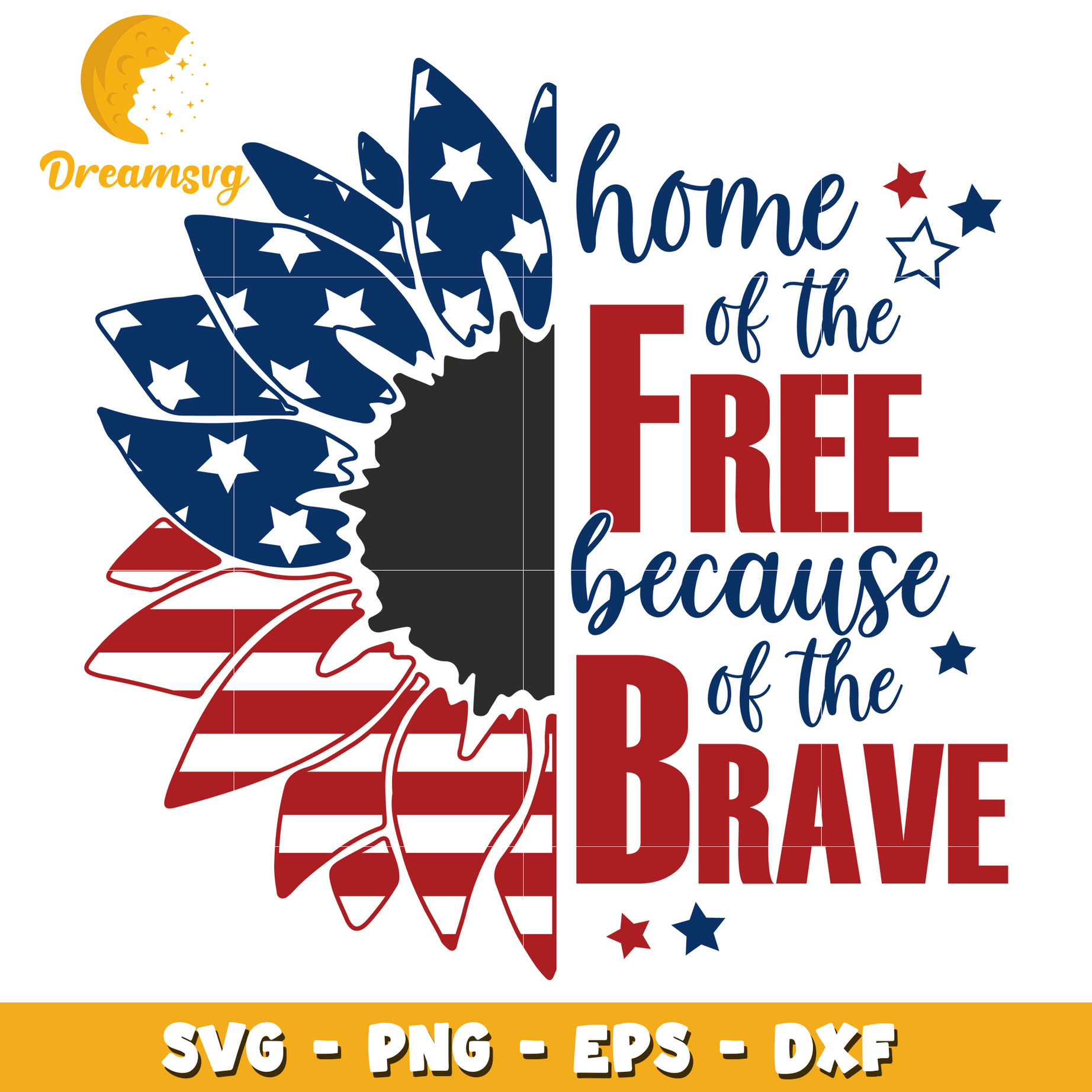 Home of the free 4th Of July svg