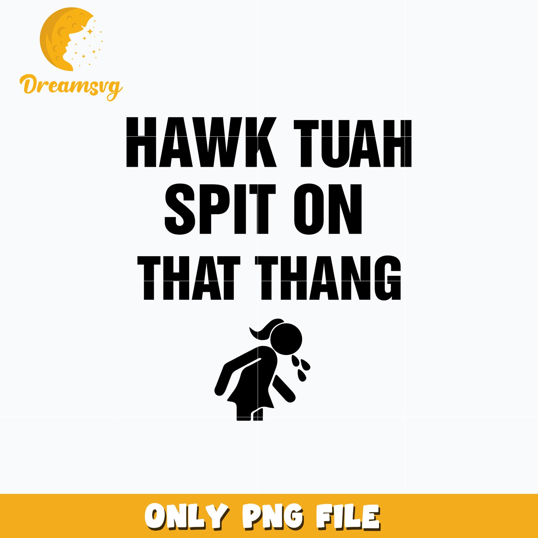 Hawk Tuah Spit On That Thang png, Girl Spitting png