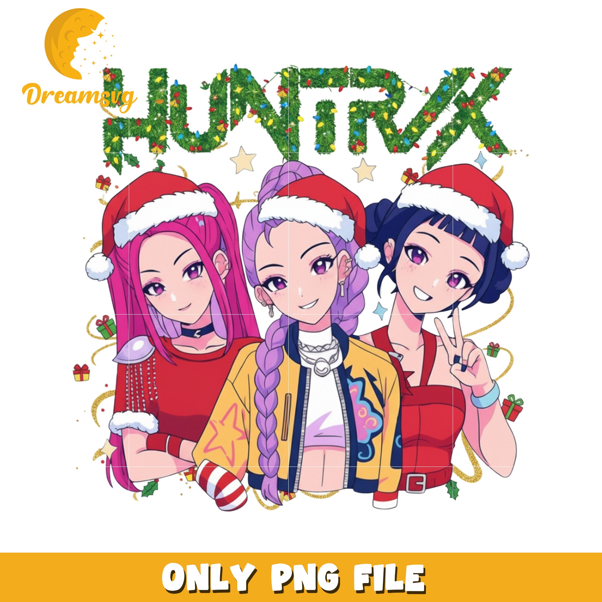 HUntrix christmas design png, christmas season png, merry christmas png