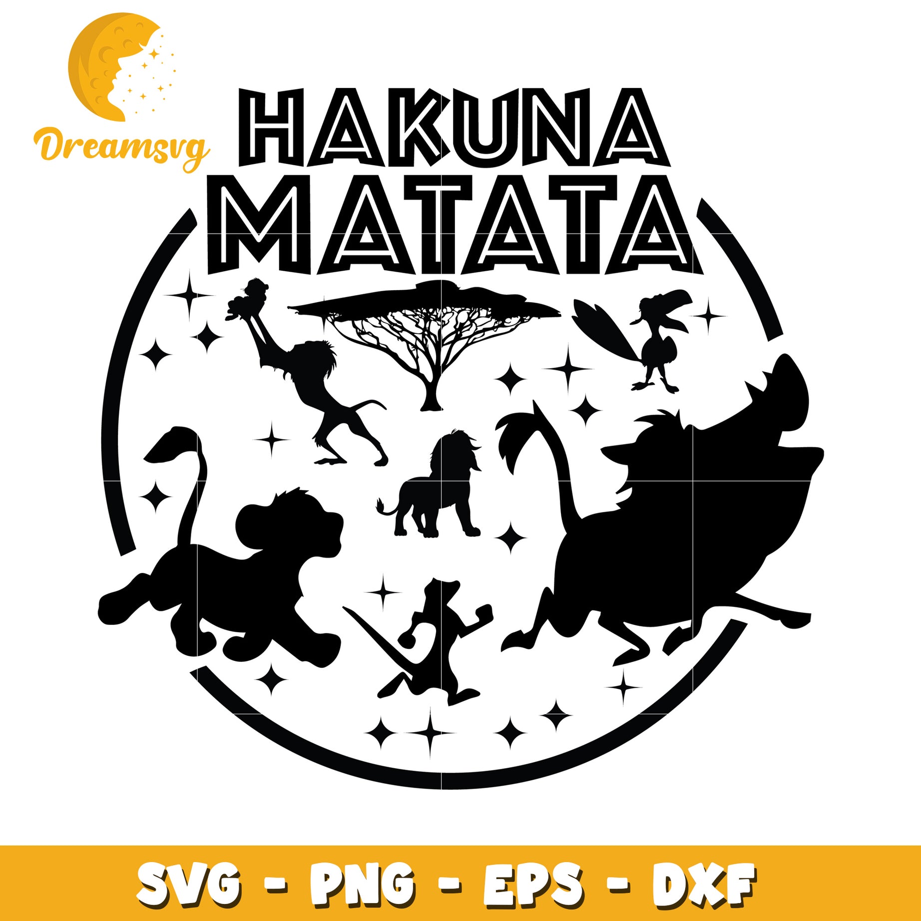Hakuna Matata SVG Cut File