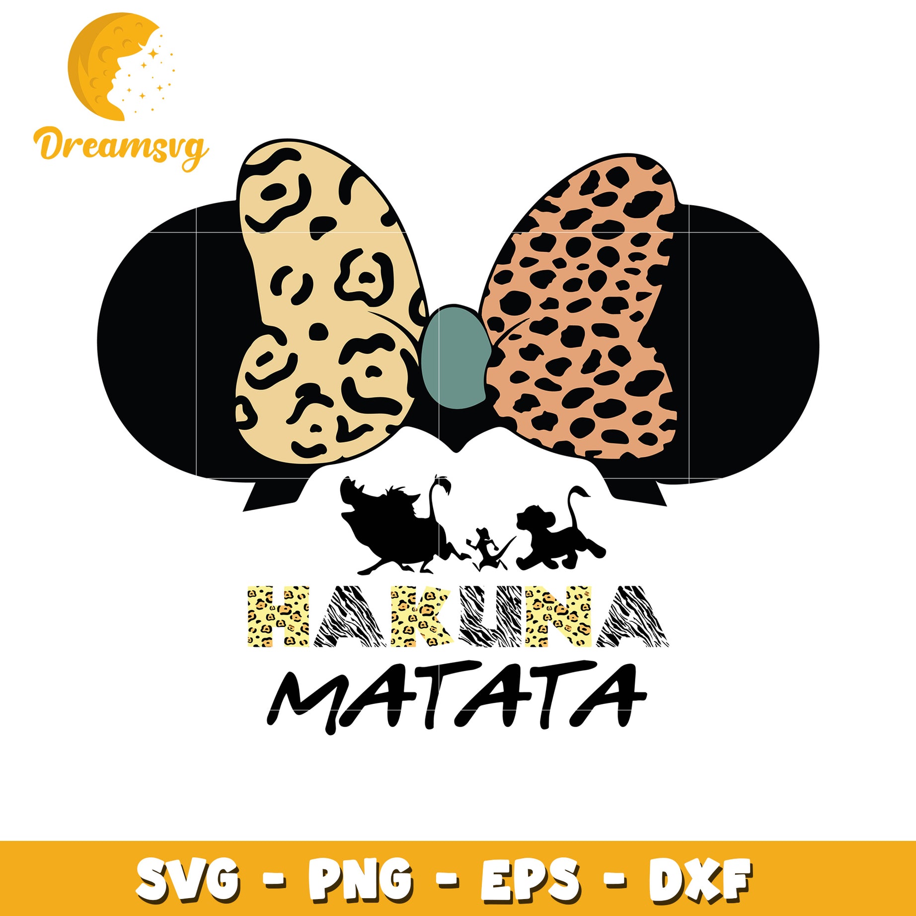 Hakuna Matata SVG PNG EPS DXF