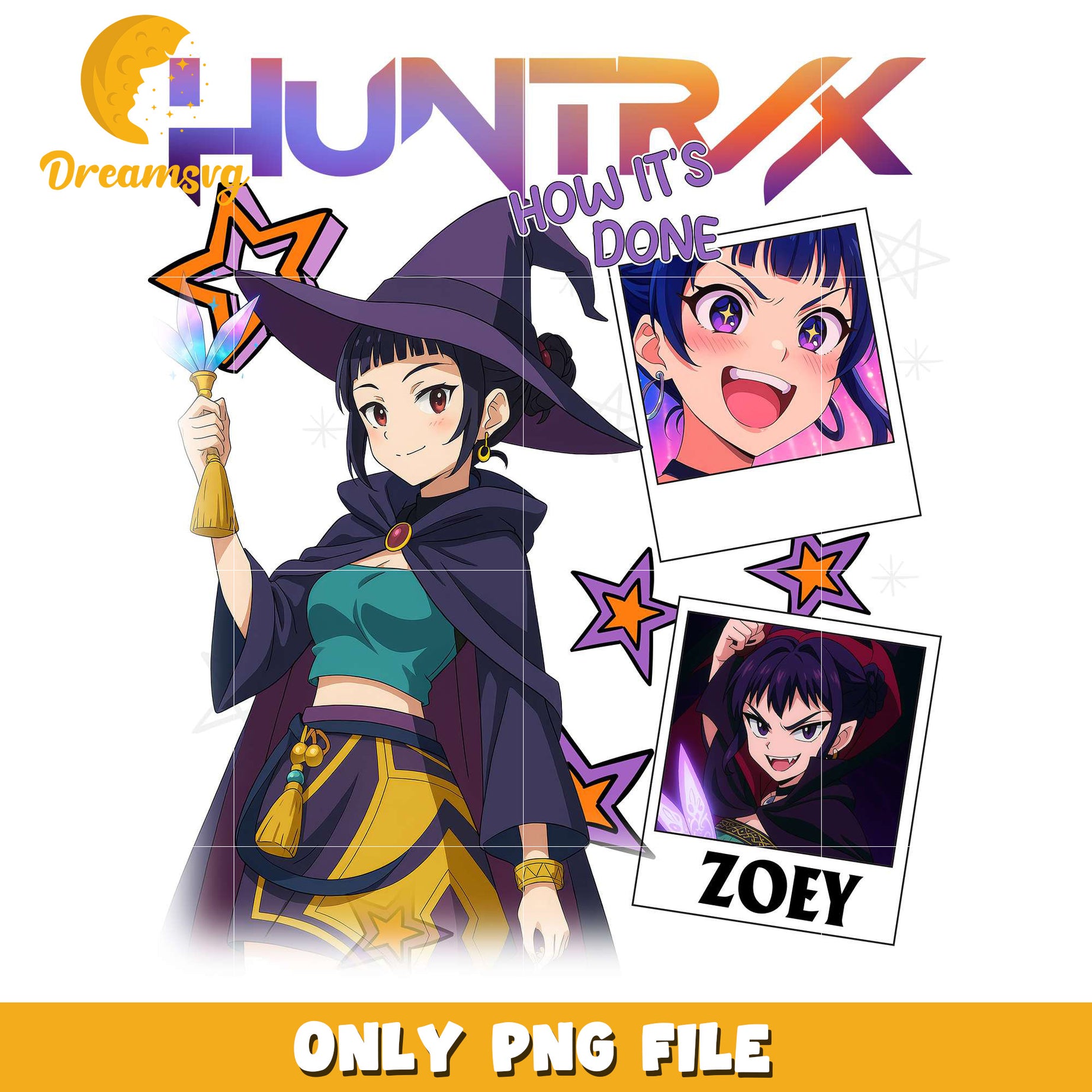 Halloween Huntrix Zoey Kpop Demon png, kpop demon hunters png, spirit halloween​​ pngHunters