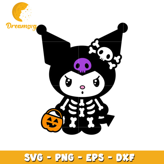 Halloween Kuromi SVG Cut File