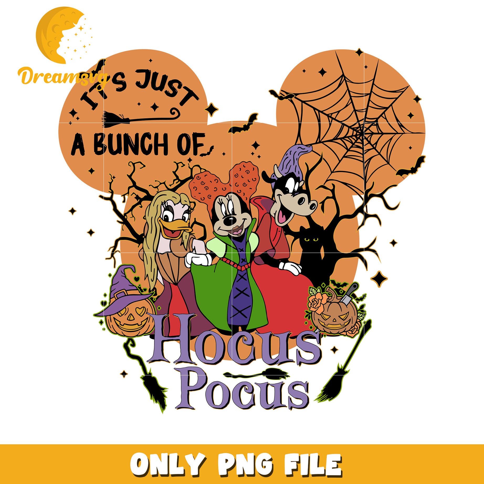Halloween Mickey Hocus Pocus PNG