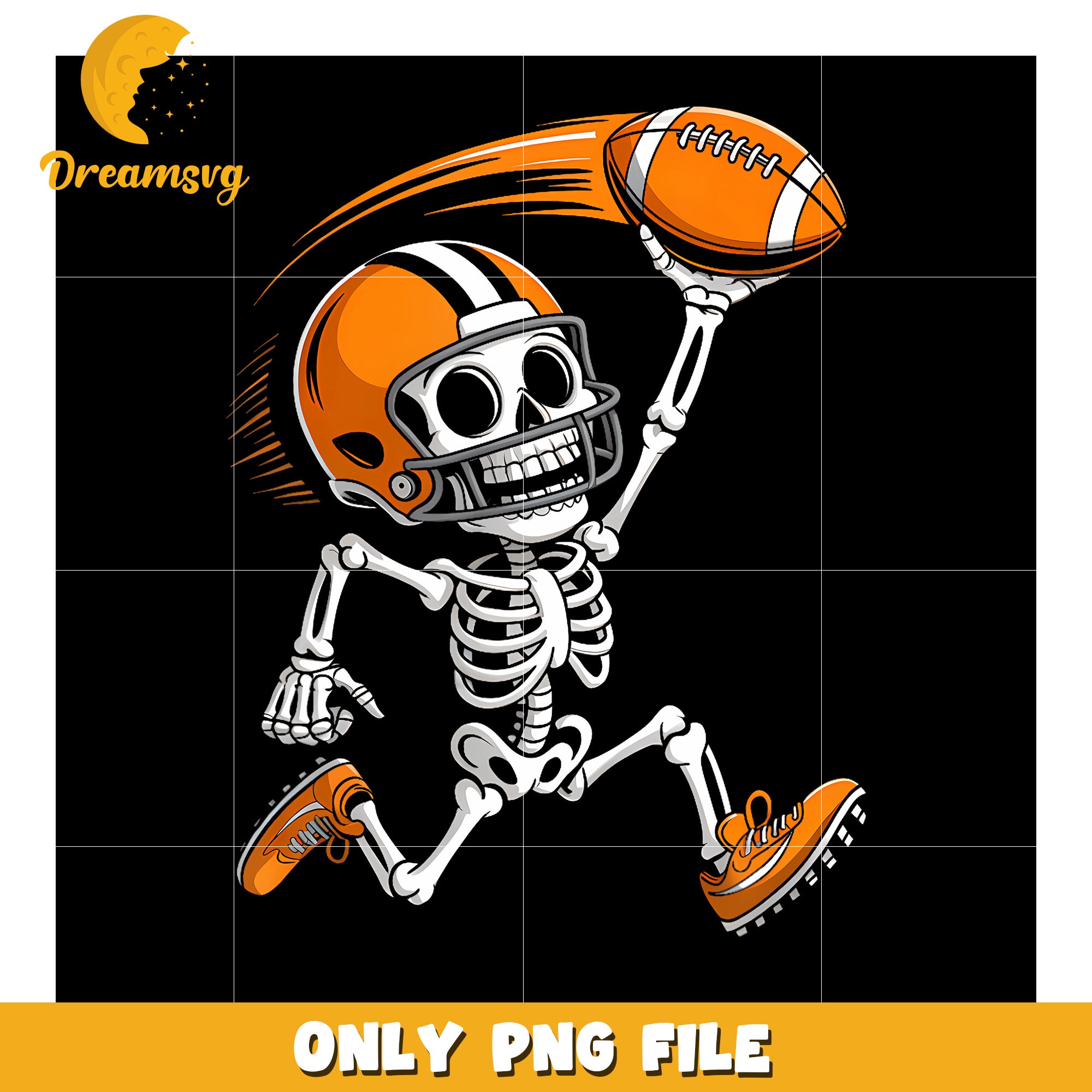 Halloween Skeleton Funny Football halloween png, spooky halloween png