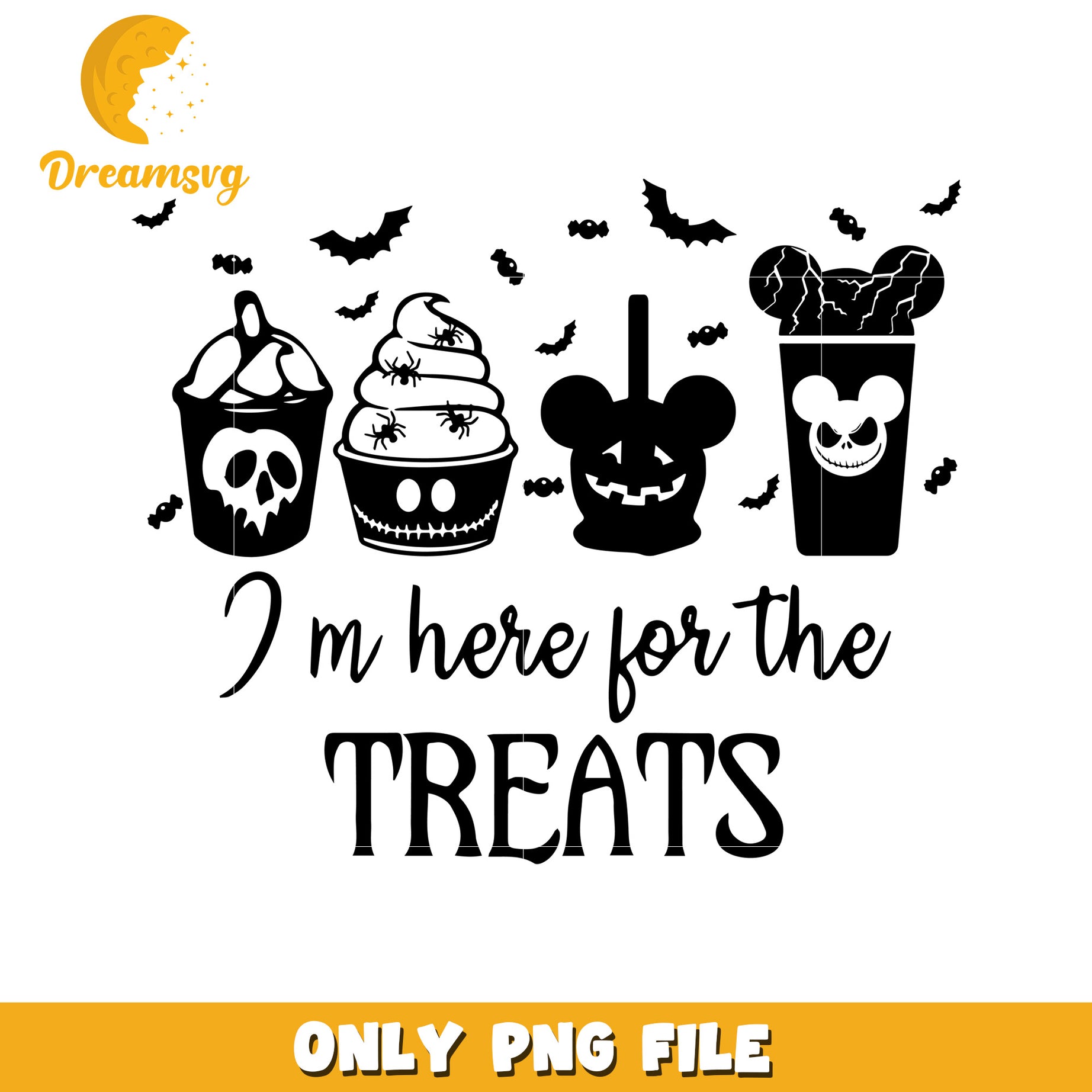 Halloween Treats PNG Design