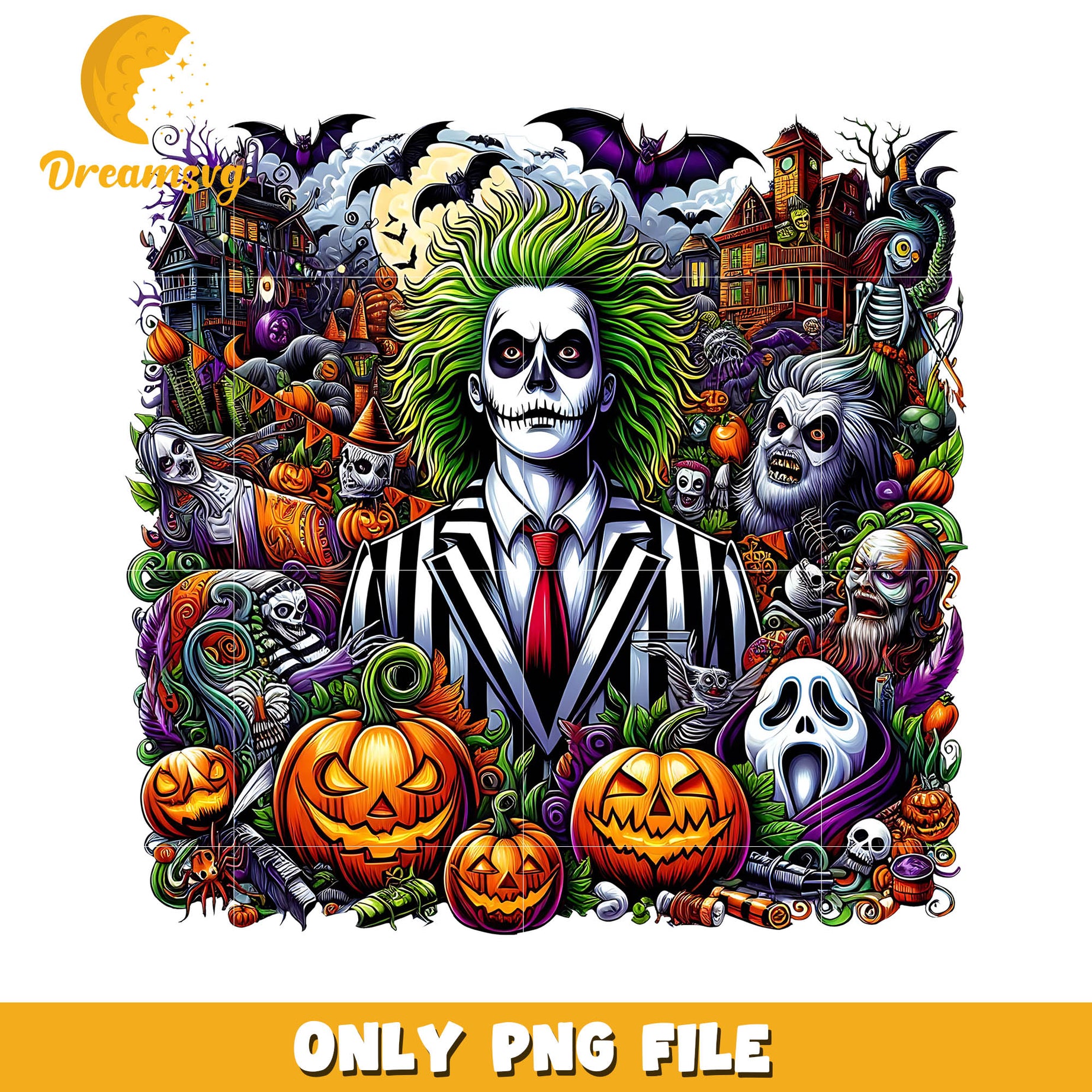 Halloween Beetlejuice background png, Beetlejuice halloween movies png