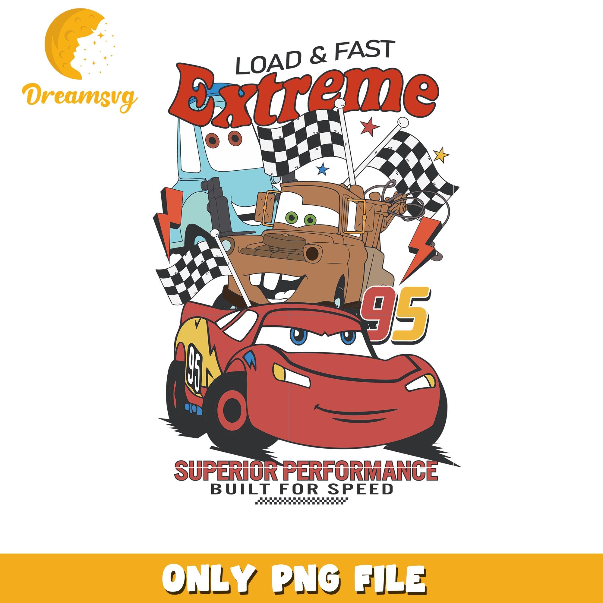 Halloween Cars Extreme load & fast png, Disney Pixar cartoon characters png