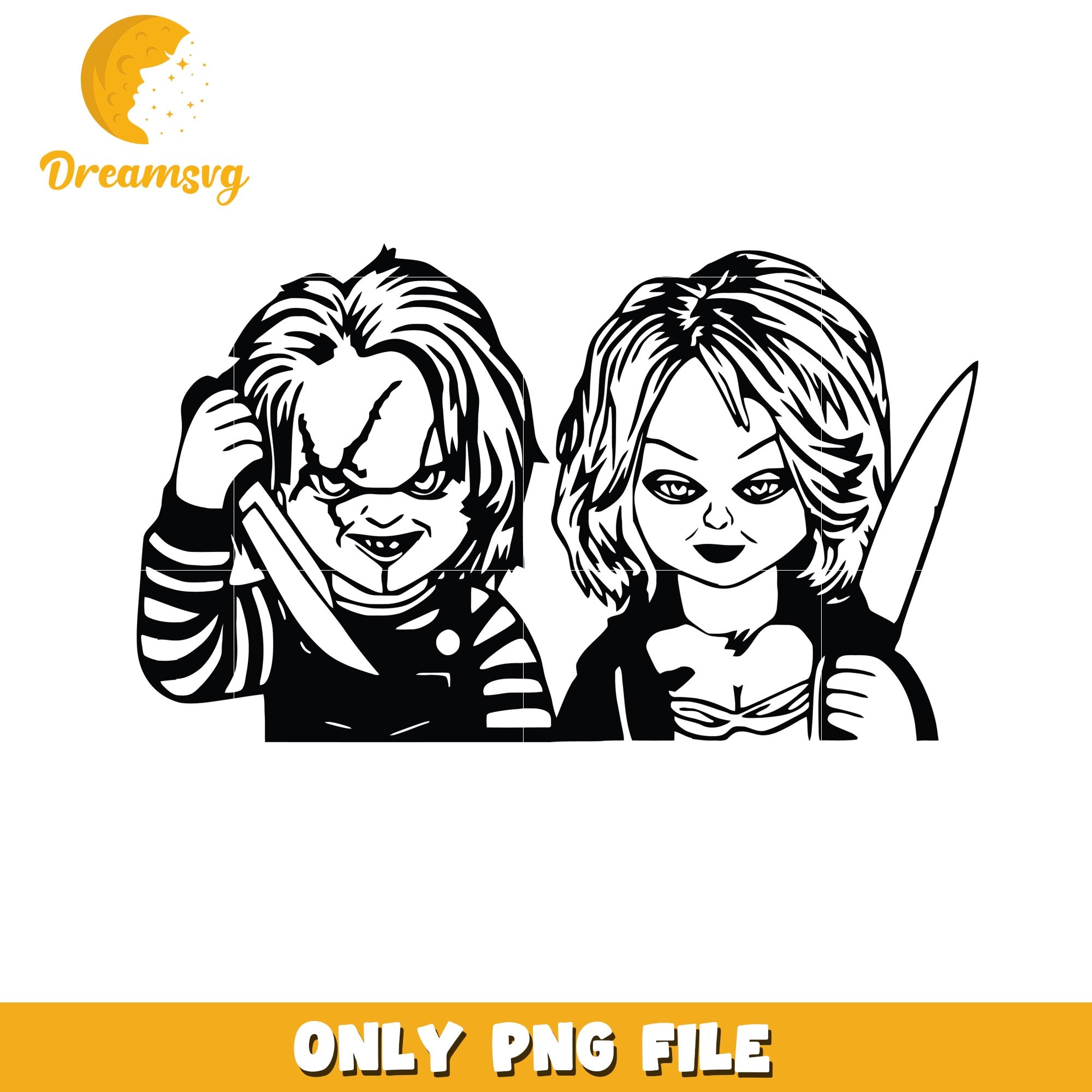 Halloween Chucky killers doll png, Horror movies killers png