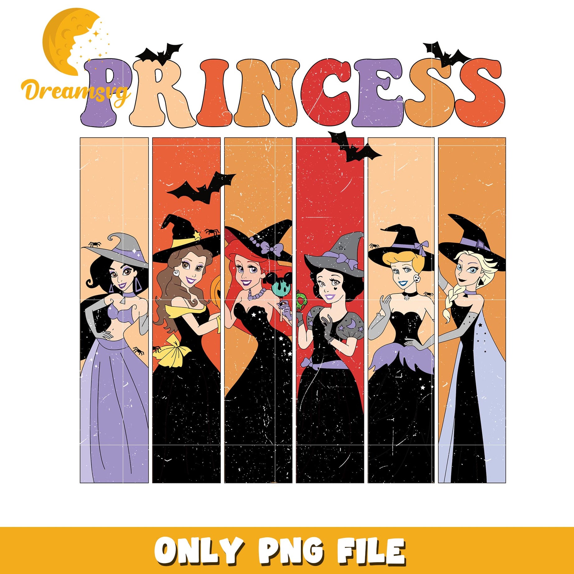 Halloween Disneyland princess png, Disney movies halloween princess png