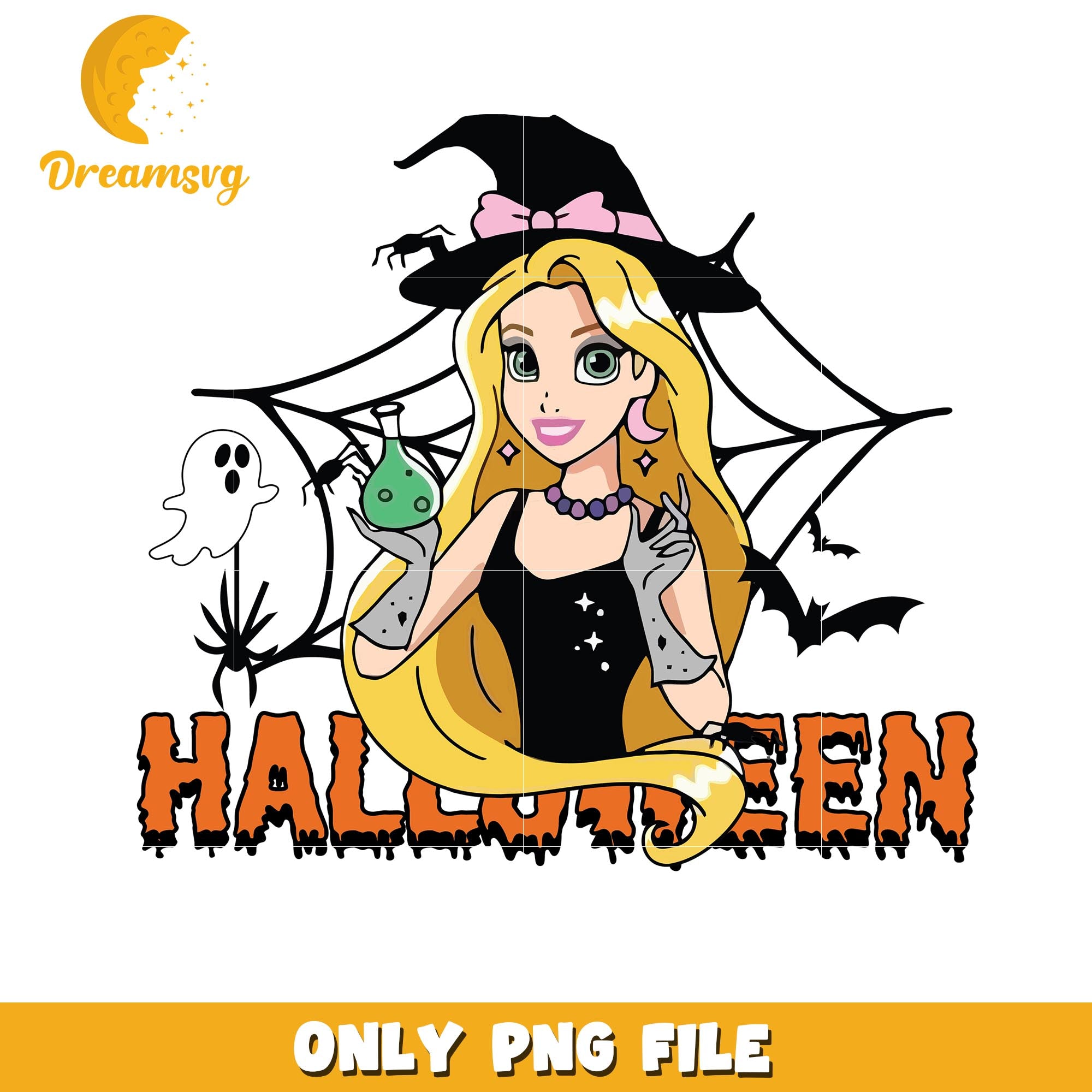 Halloween Rapunzel princess png, Disney movies halloween princess png ...