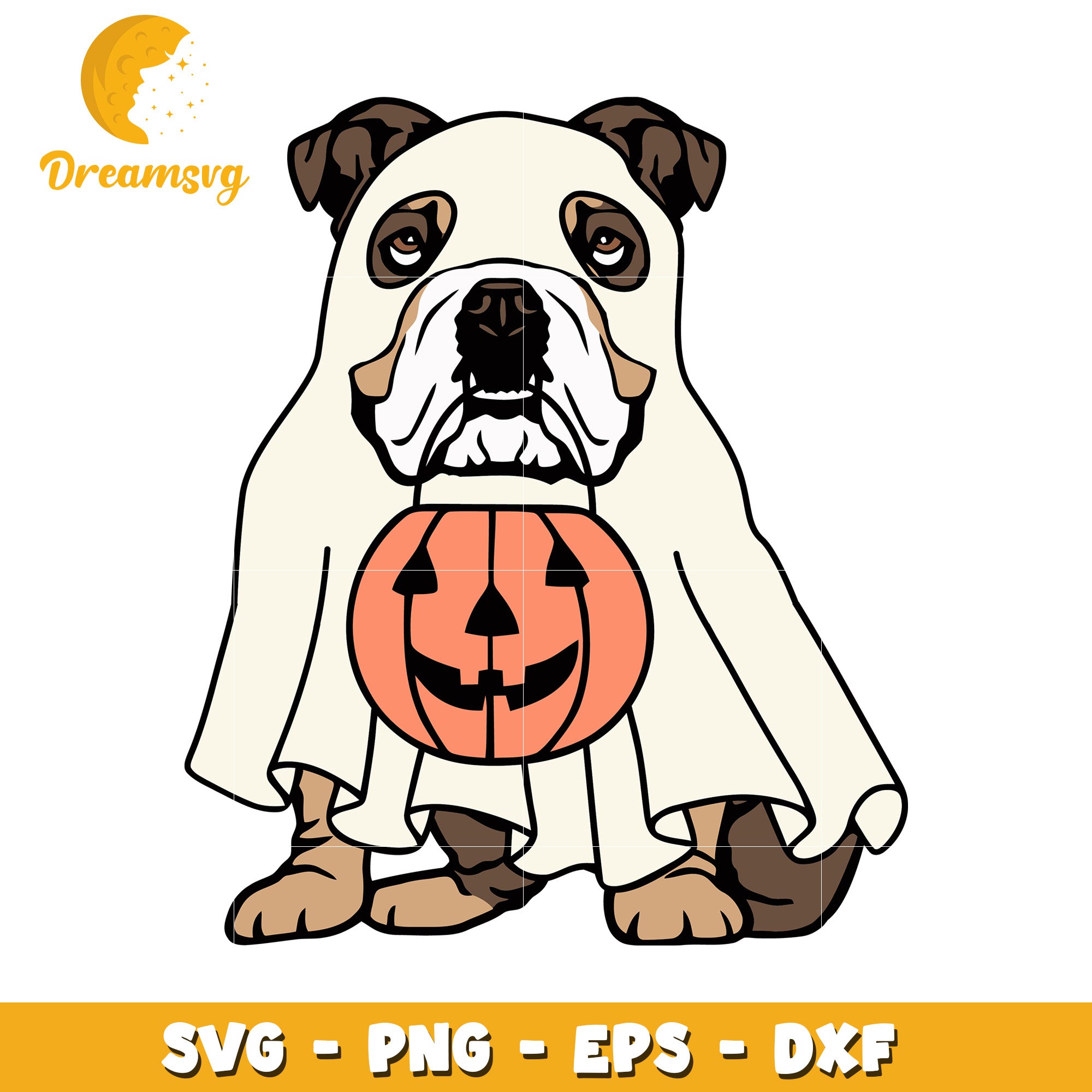 Halloween dog ghost cosplay svg, Halloween characters svg
