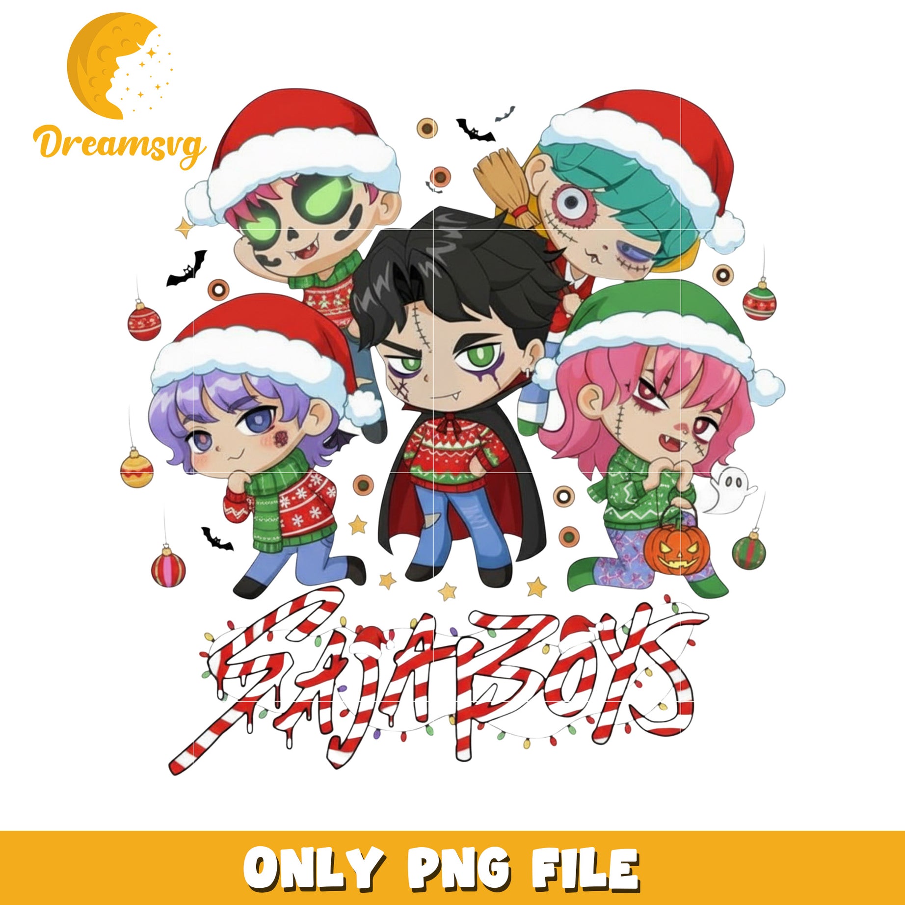 Halloween and christmas saja png, christmas saja​​ png, christmas wishes png