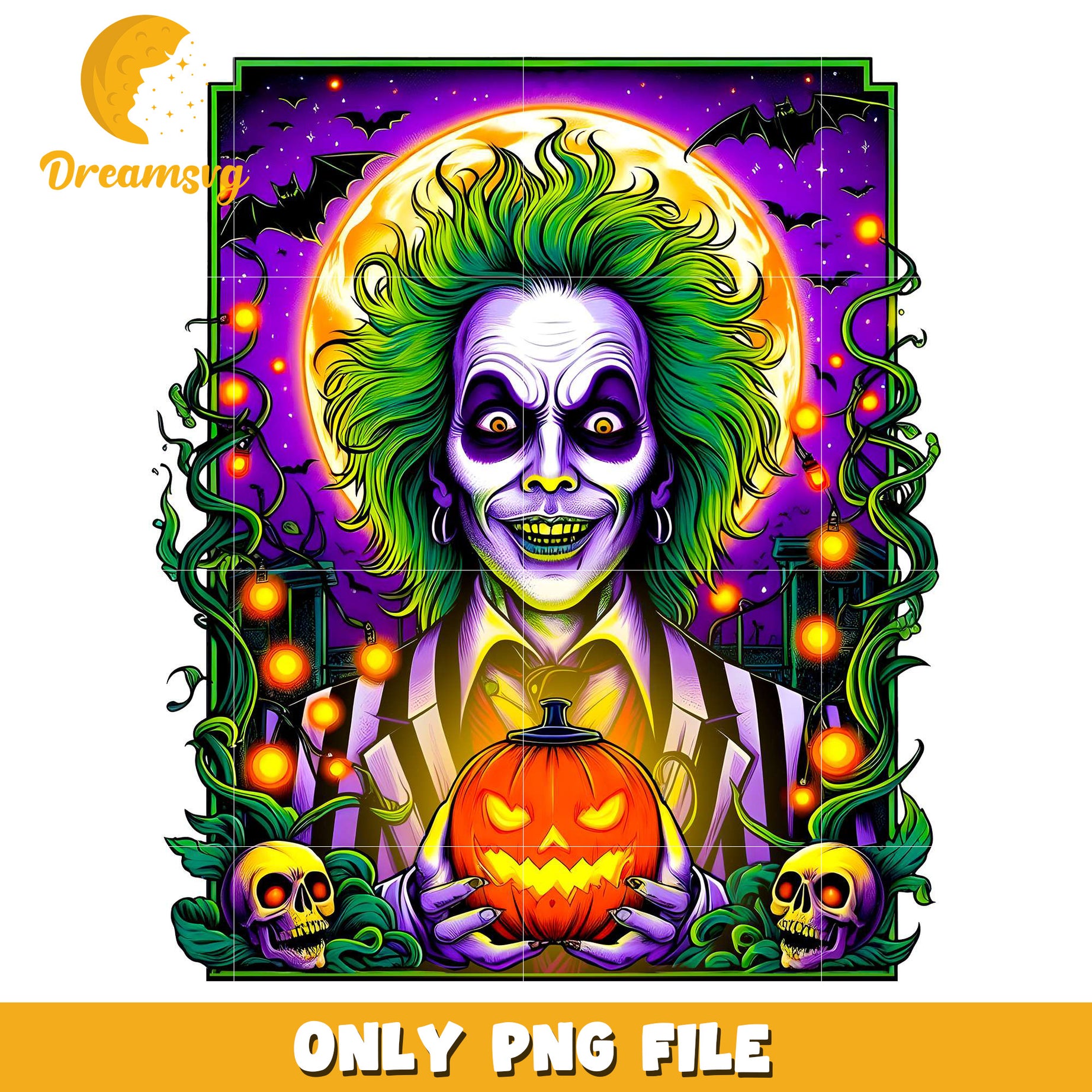 Halloween beetle juice png, halloween decor​ png, halloween background​​ png