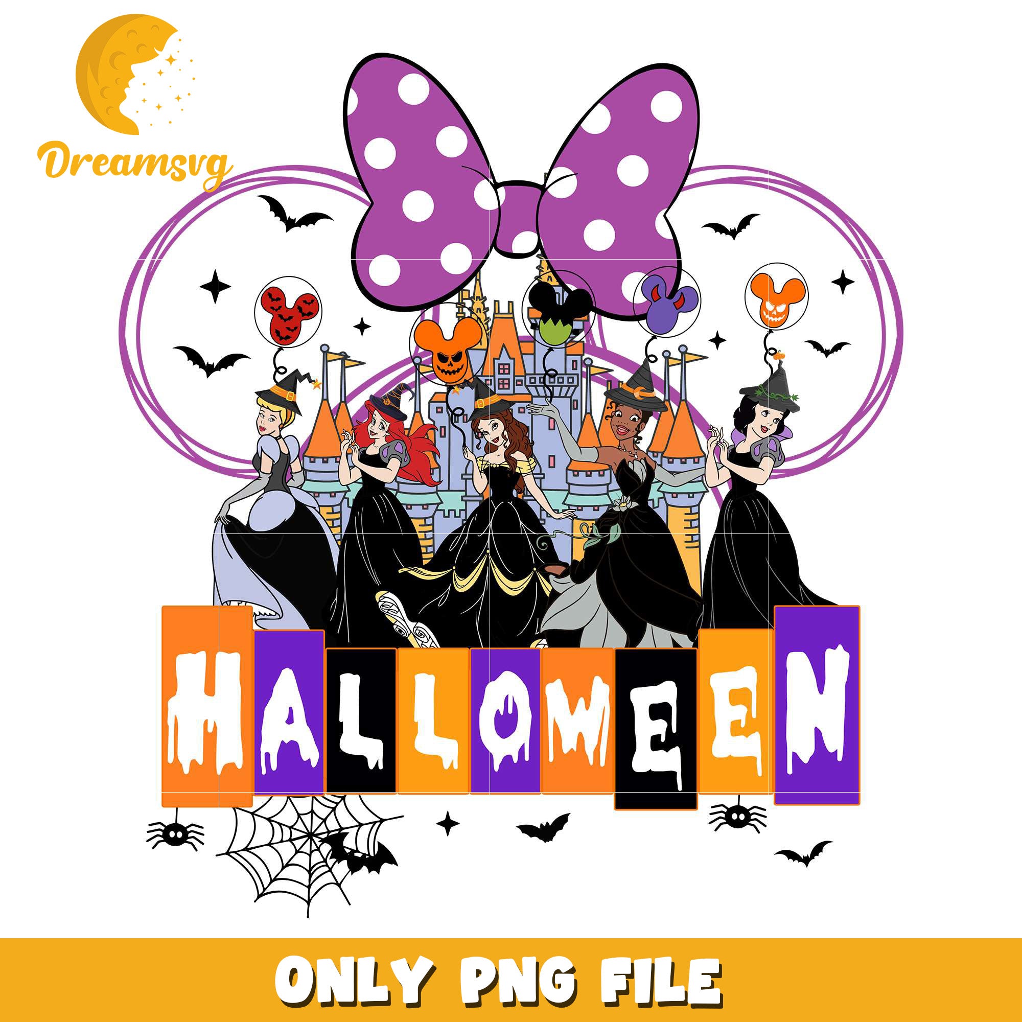 Halloween disney design png, halloween characters​ png, halloween design png