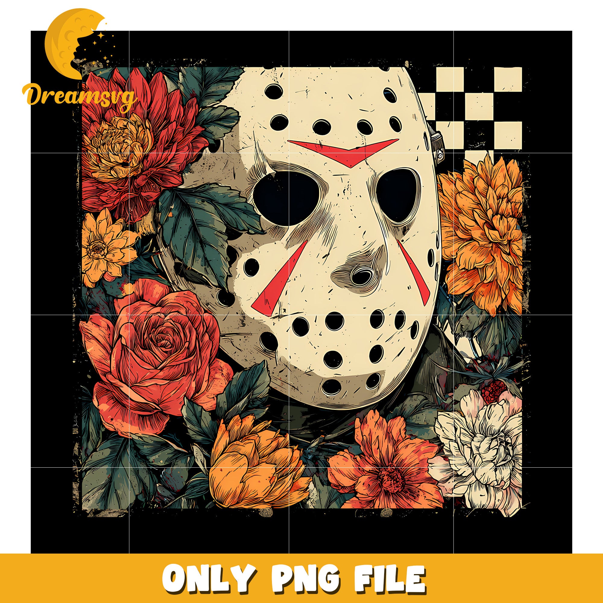 Halloween fall horor jason design png, halloween cartoons png, spirit halloween png