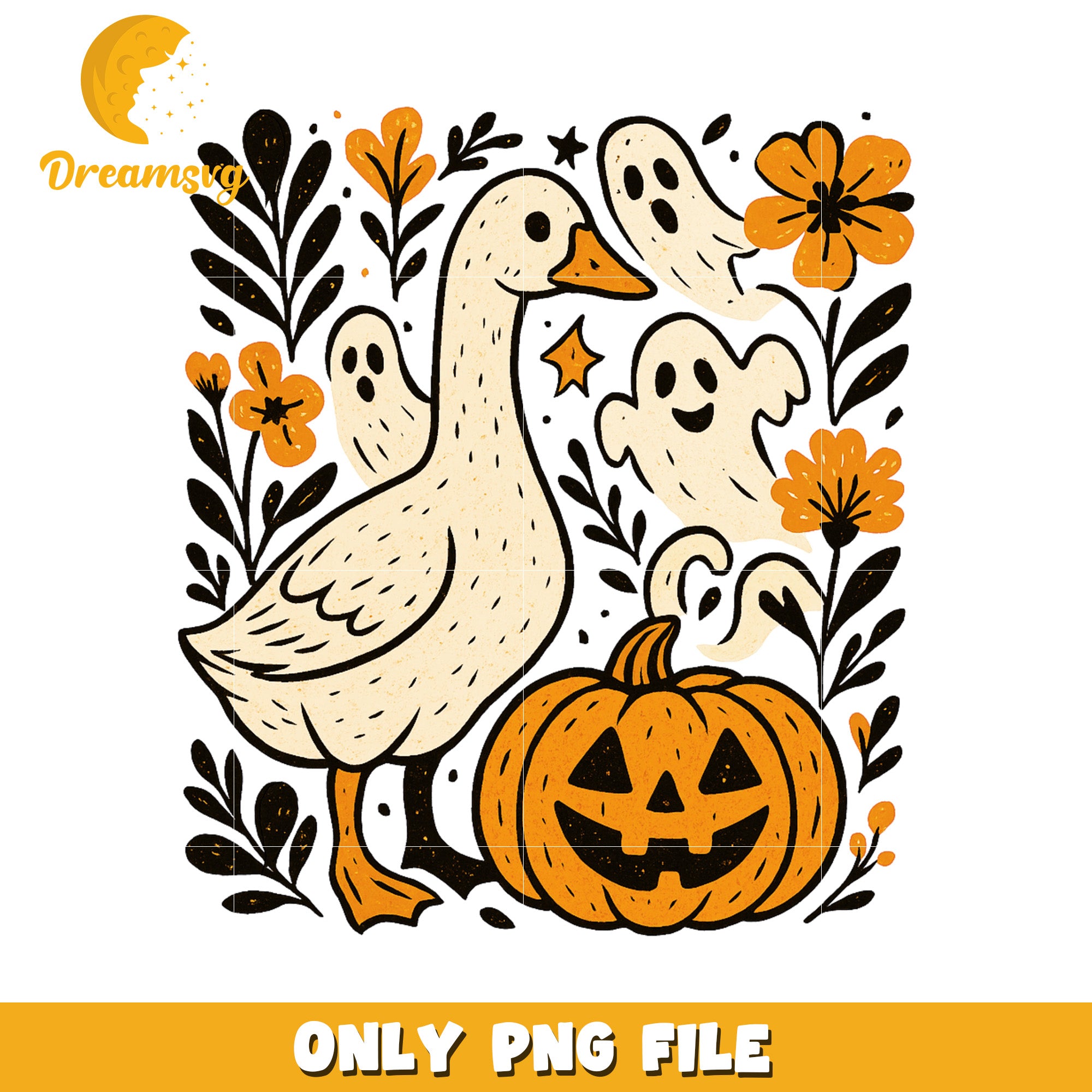 Halloween goose png, halloween drawings​ png, halloween jokes​ png