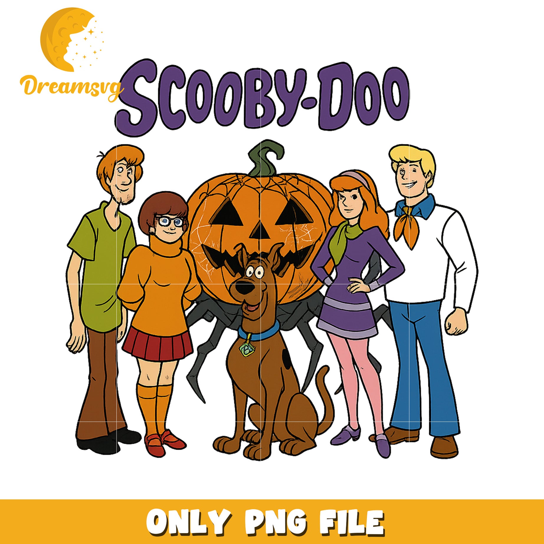 Halloween pumpkin scooby doo png, scary scooby doo png, halloween scooby doo png