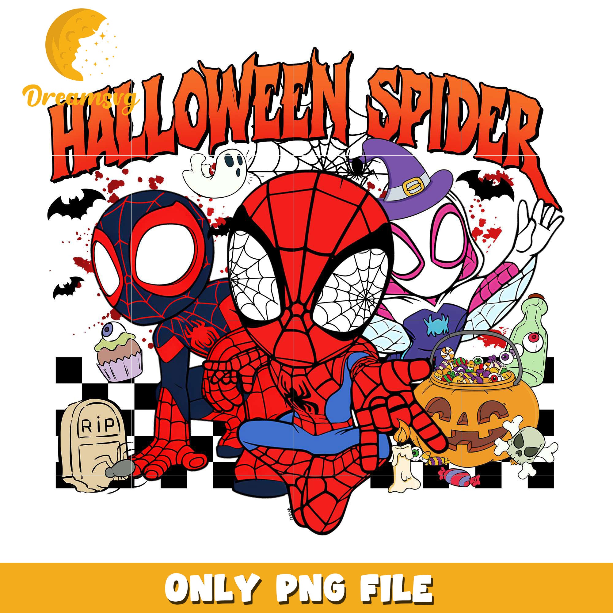 Halloween  spider png, halloween eve​​ png, halloween ends​ png