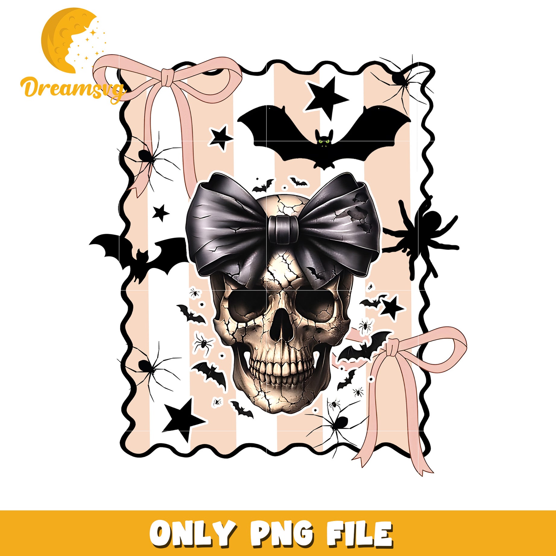 Halloween spooky skull png, halloween decor png, halloween season​ png