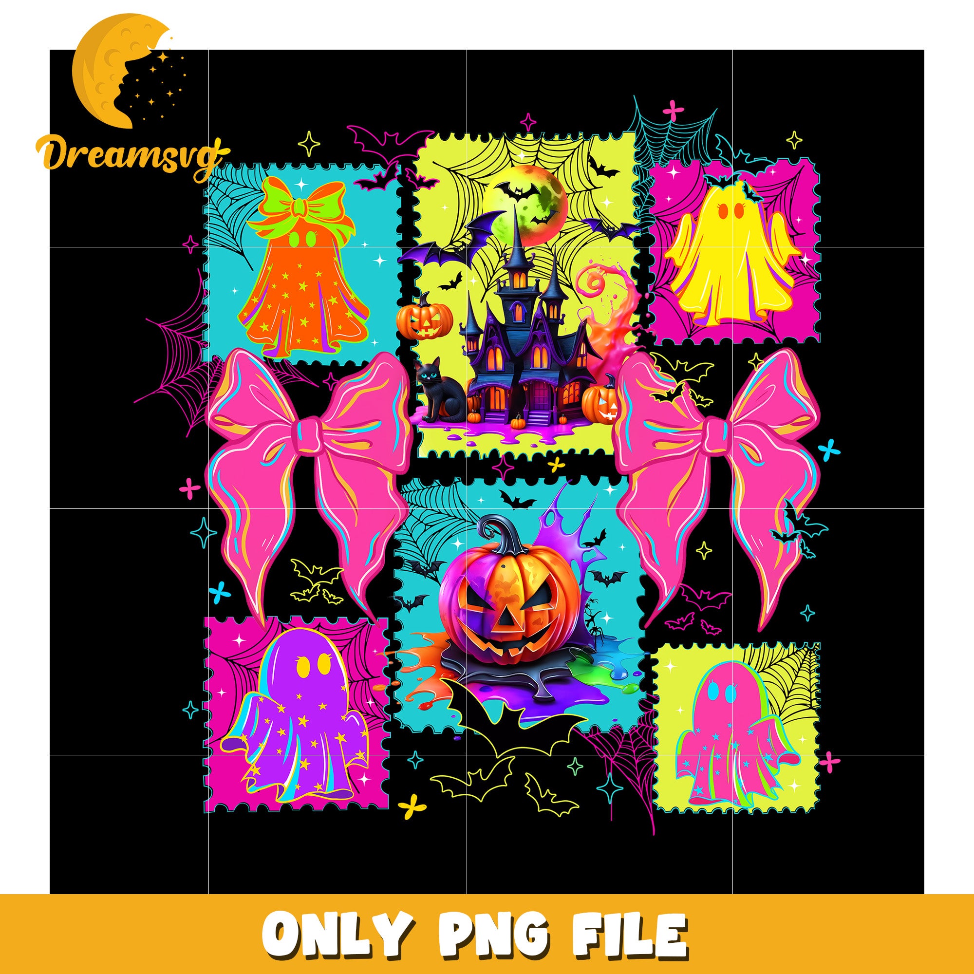 Halloween suppiles design png, halloween holiday png, halloween memes png