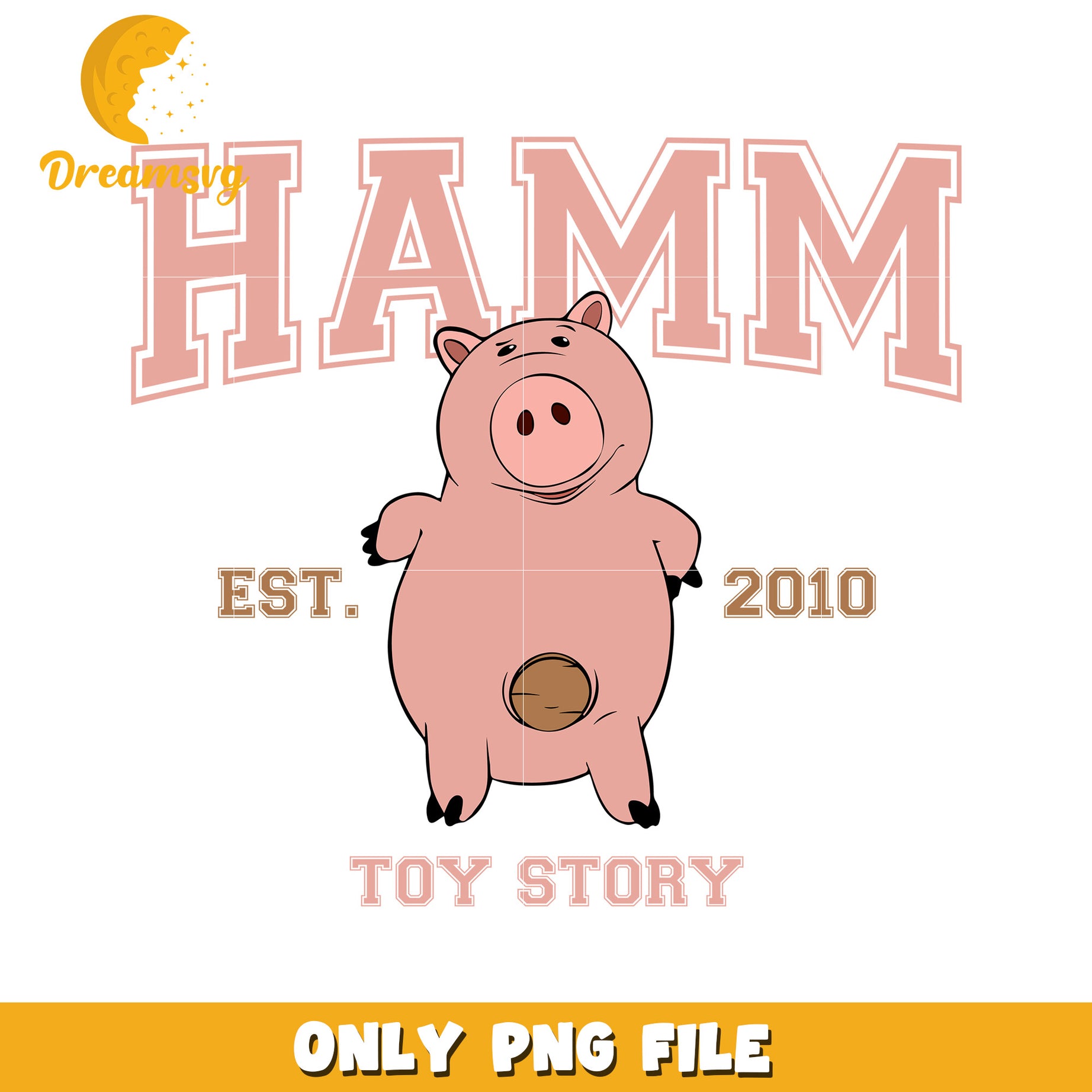 Hamm Toy Story PNG File for Creative Projects 2010