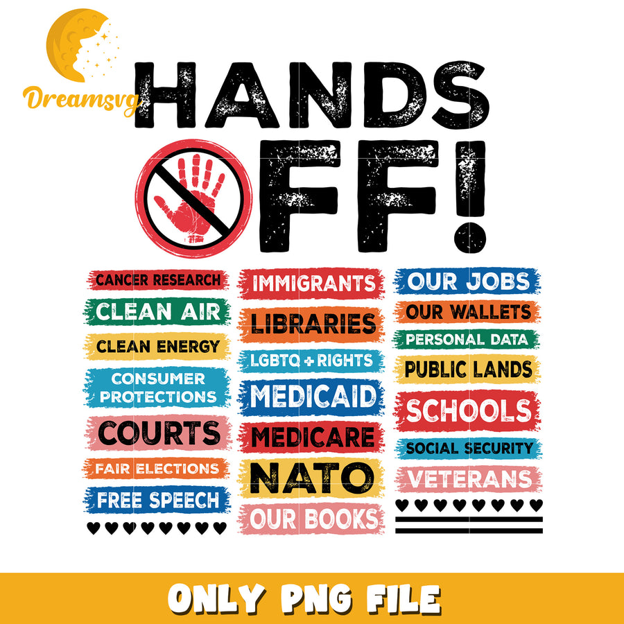 Hands off white png, warning sign png, caution design png