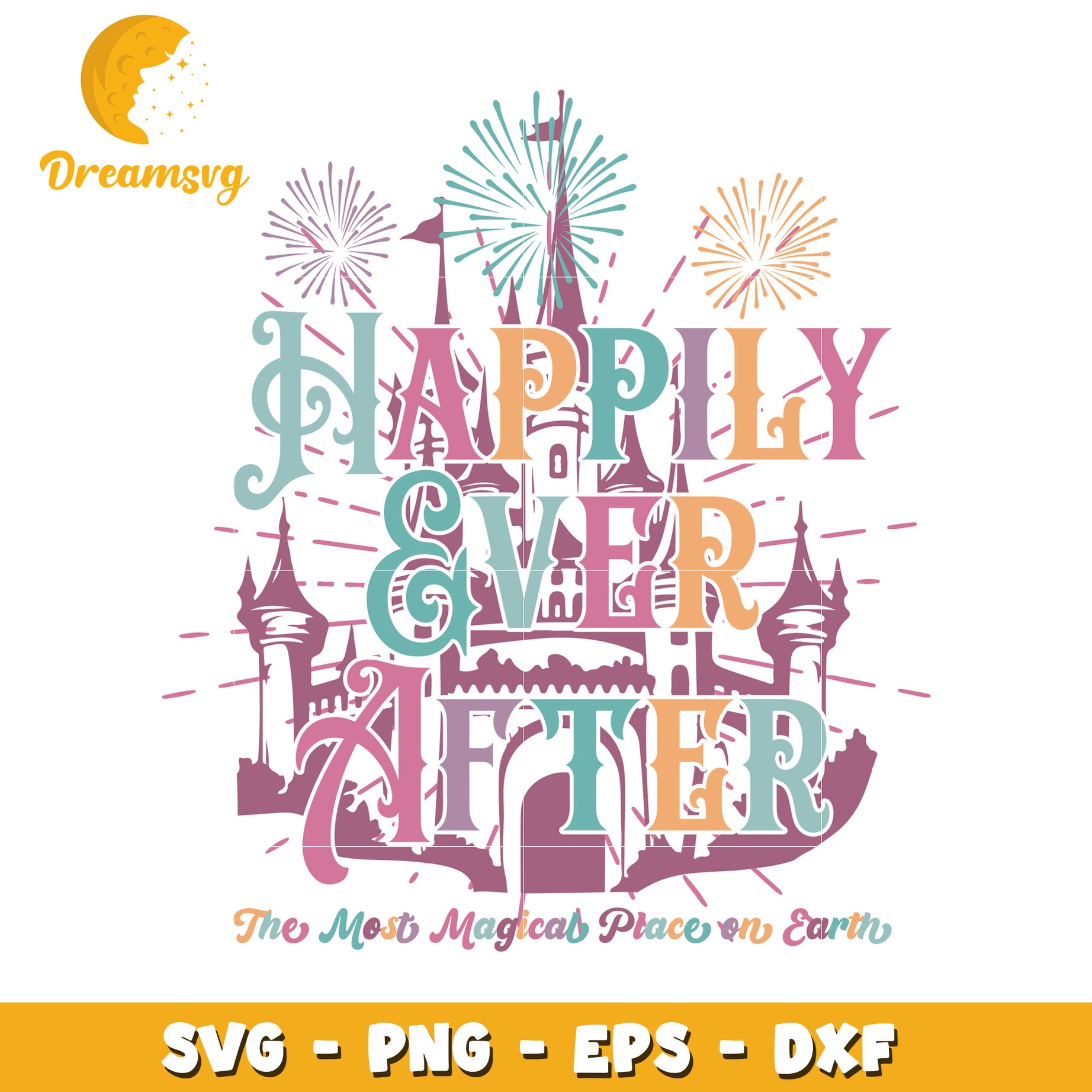 Happily Ever After SVG Cut File