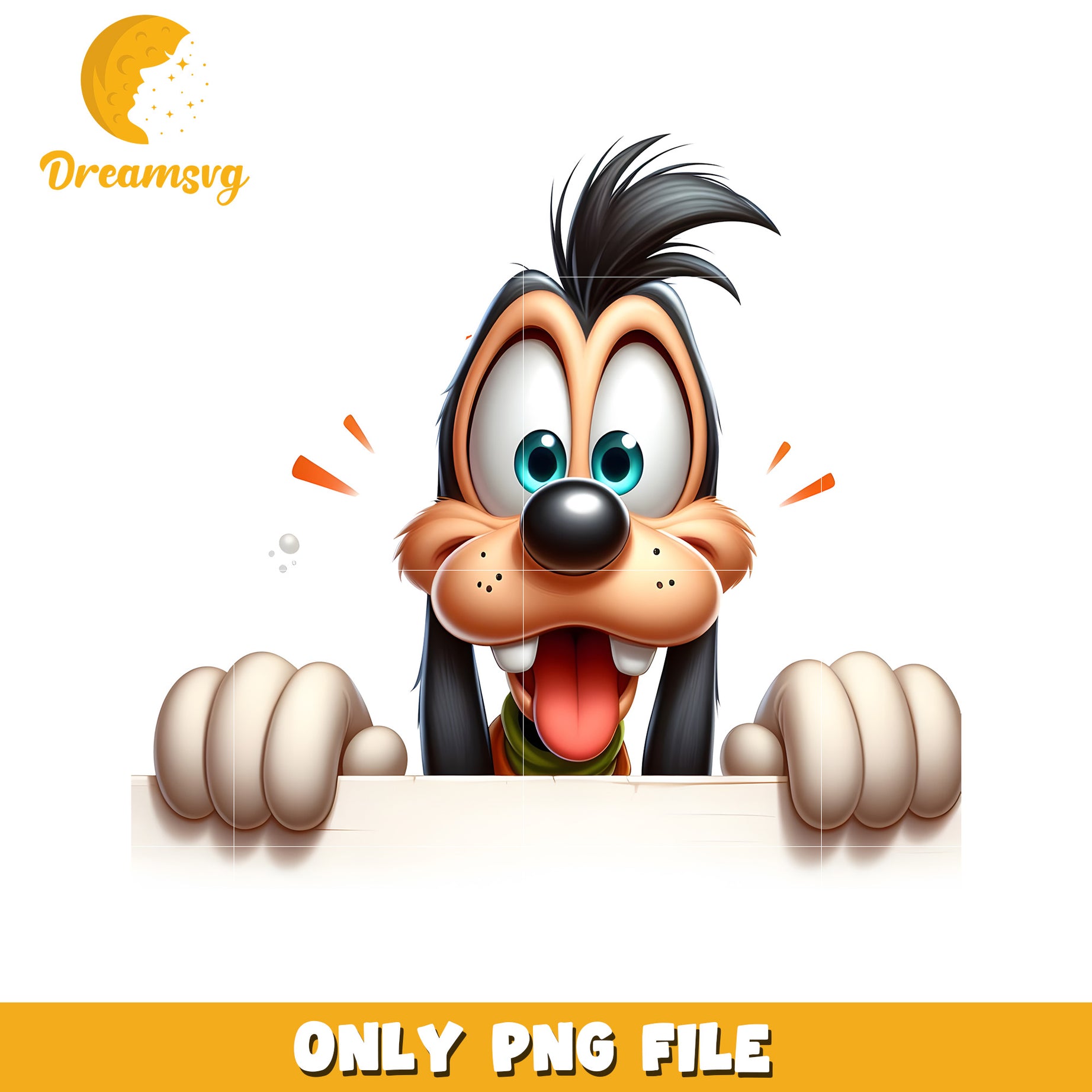 Happy Cartoon Character PNG File for Fun Designs