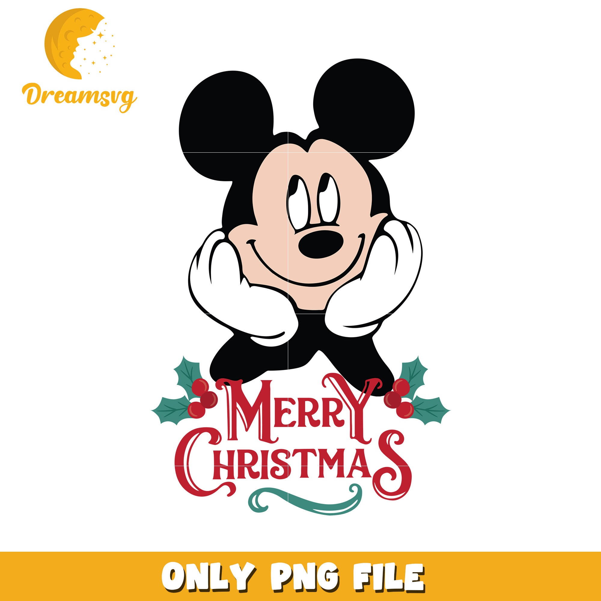 Happy christmas png, disney spirit png, cozy disney png
