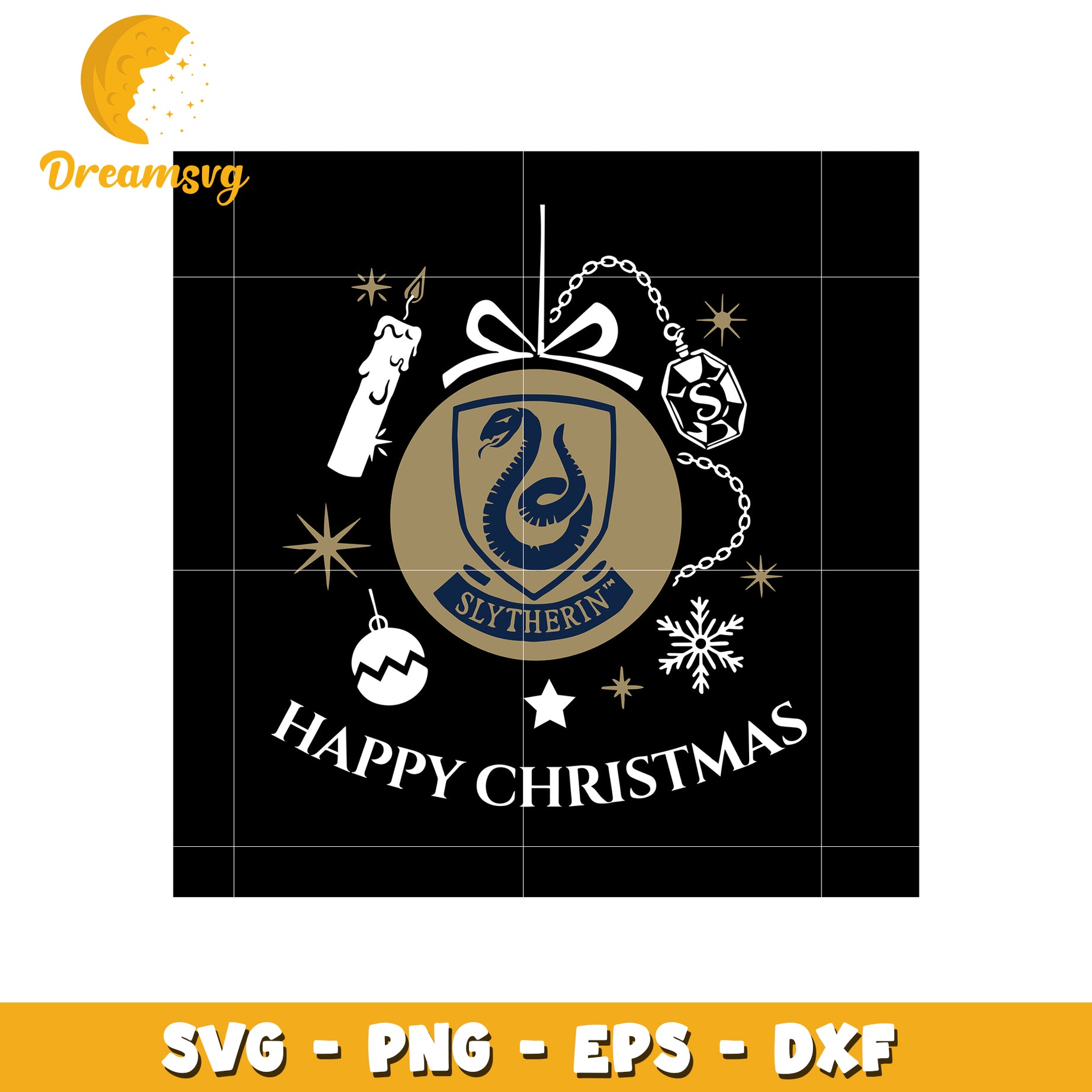 Happy christmas slytherin svg, harry potter svg, christmas svg