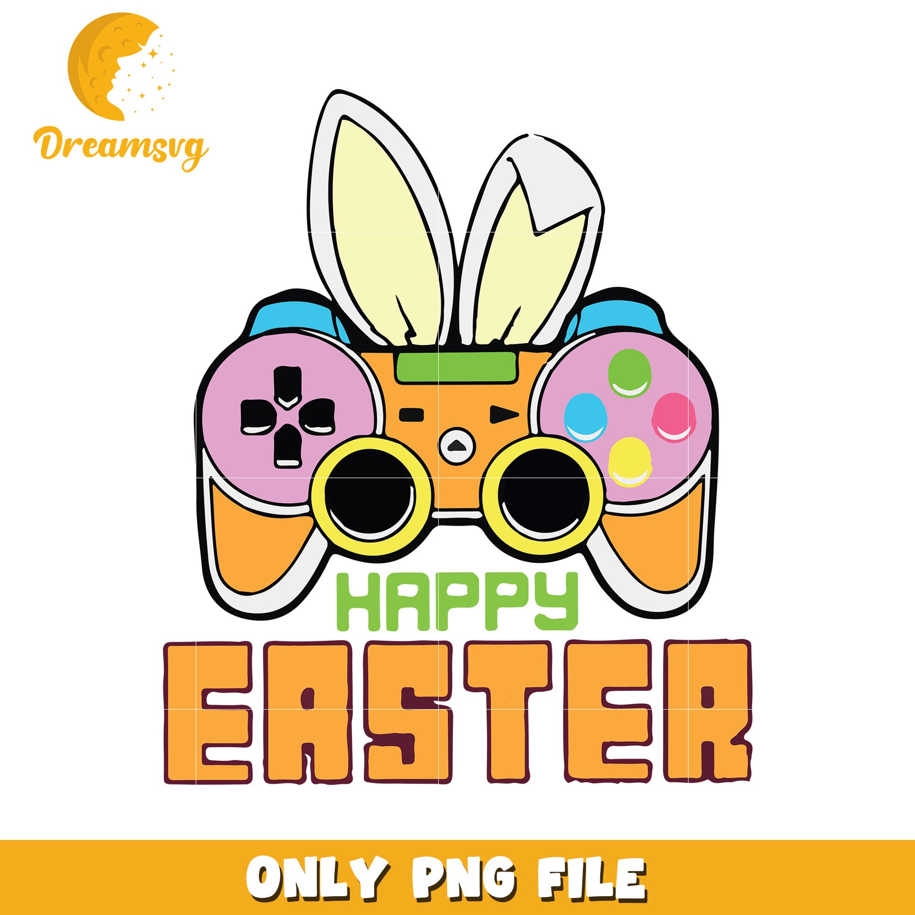 Happy easter game day design png, easter day png, game day png