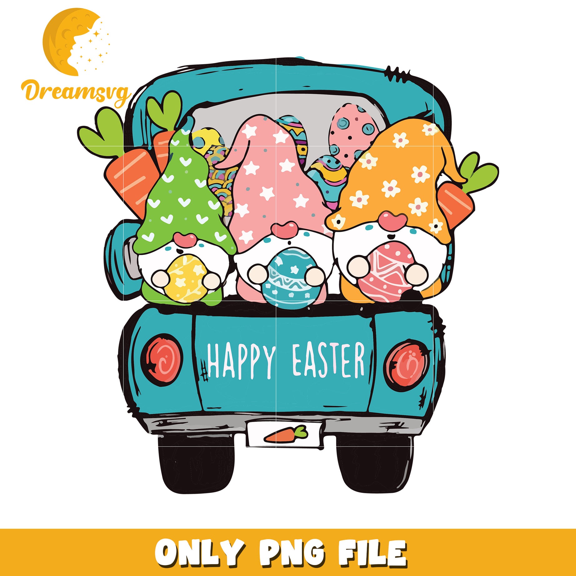 Happy easter gnome bunny costume png, happy easter day png, gnome png