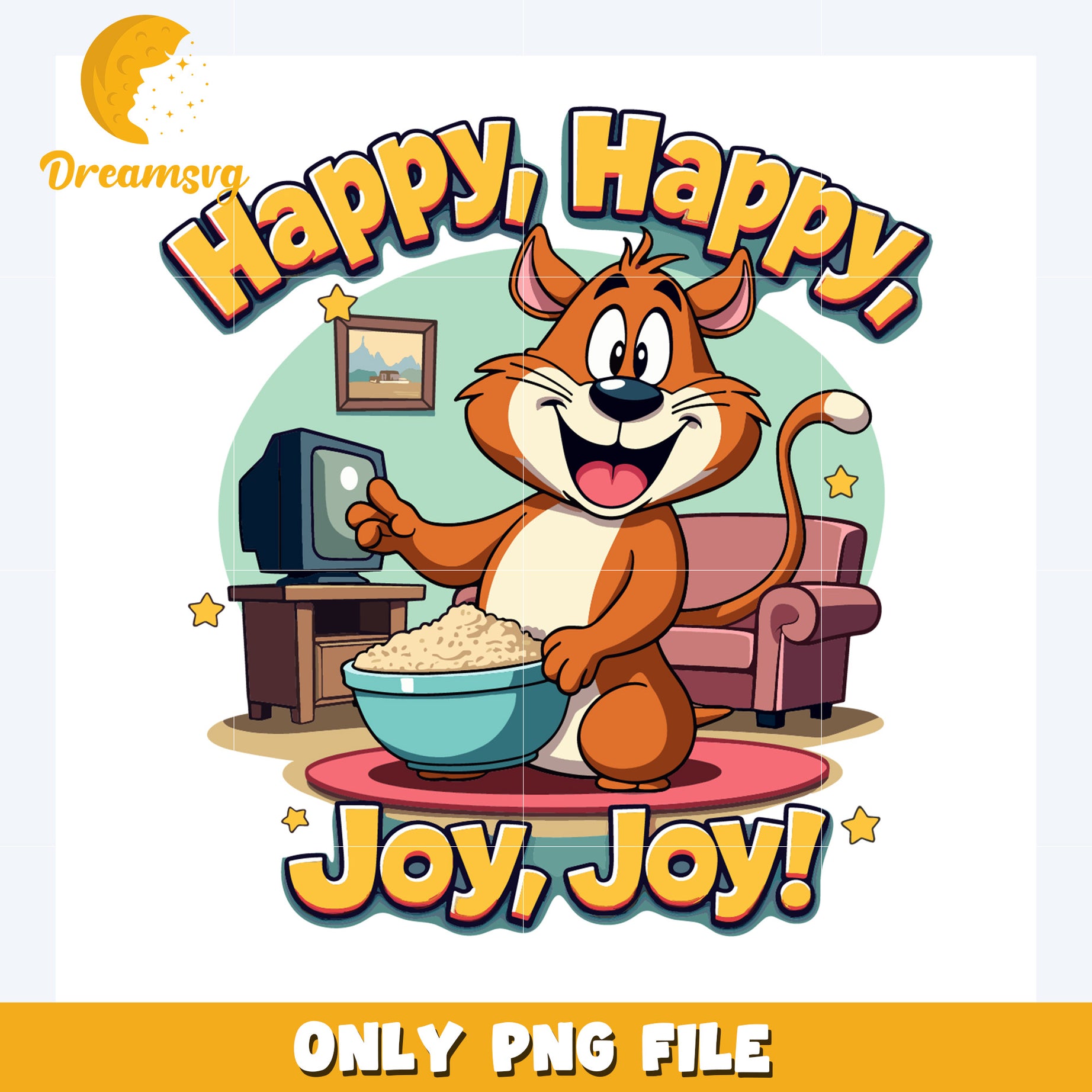 Happy happy joy joy png, funny catoons png, cartoon wallpaper png