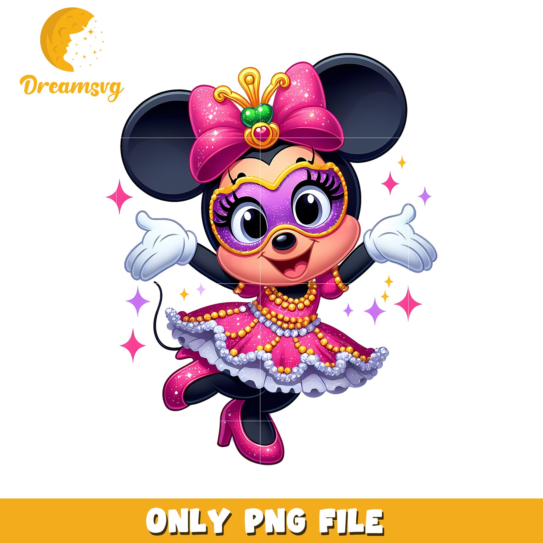 Happy mardi gras day minnie mouse png, happy mardi gras png