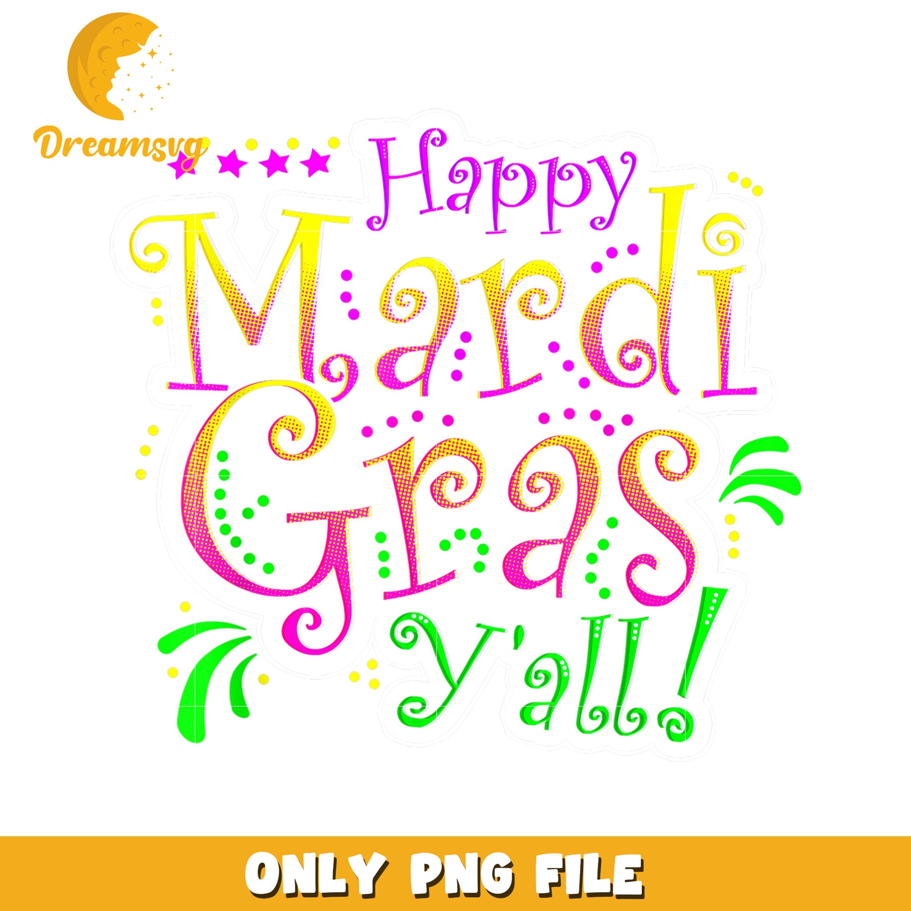 Happy mardi gras y'all png, happy mardi gras png, festival png