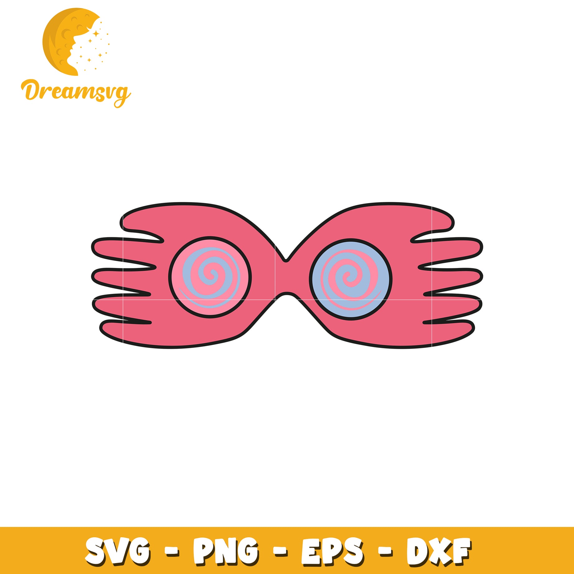 Harry Potter Glasses SVG Cut File