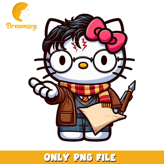 Harry Potter Hello Kitty PNG