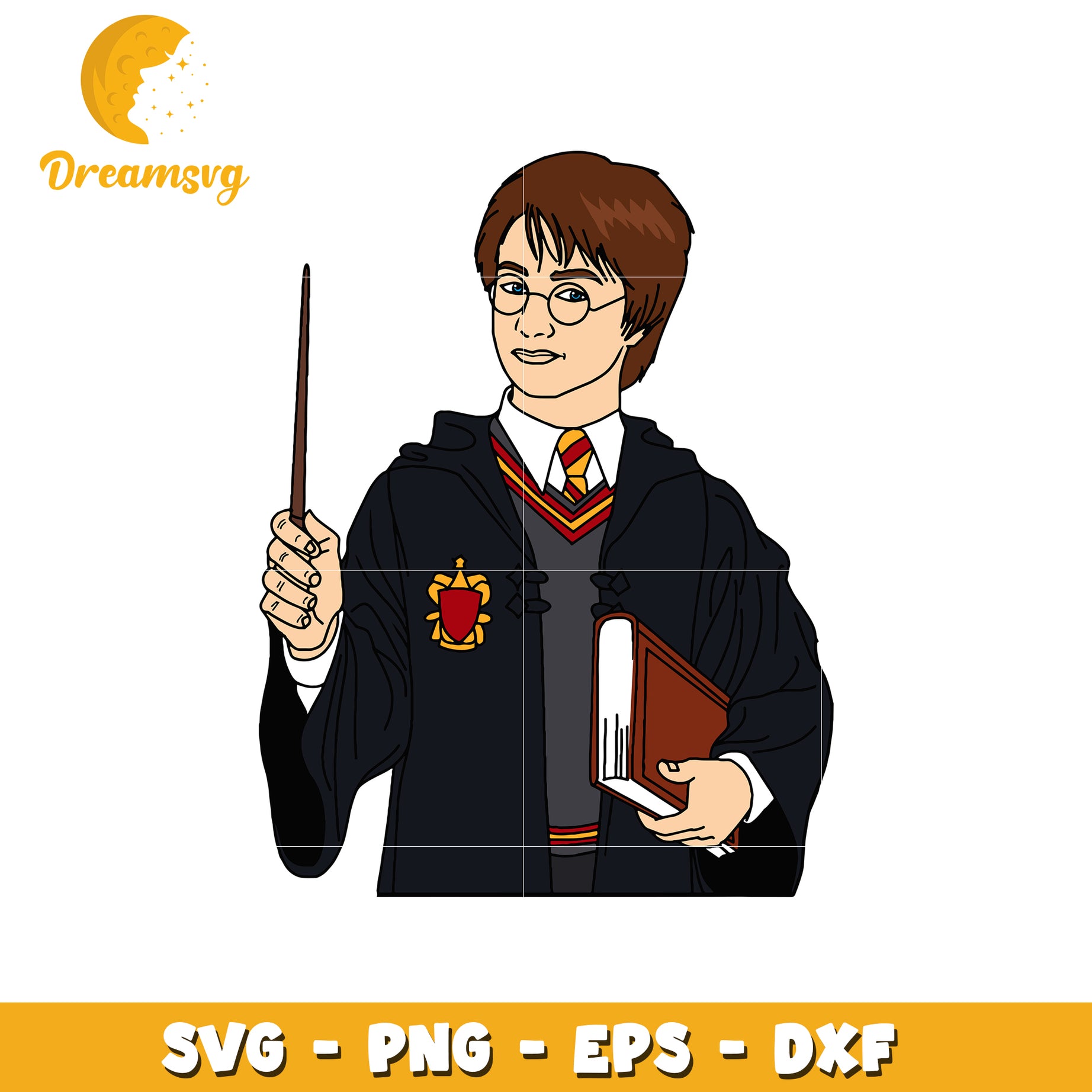 Harry Potter SVG Design for Crafting and Printing Projects