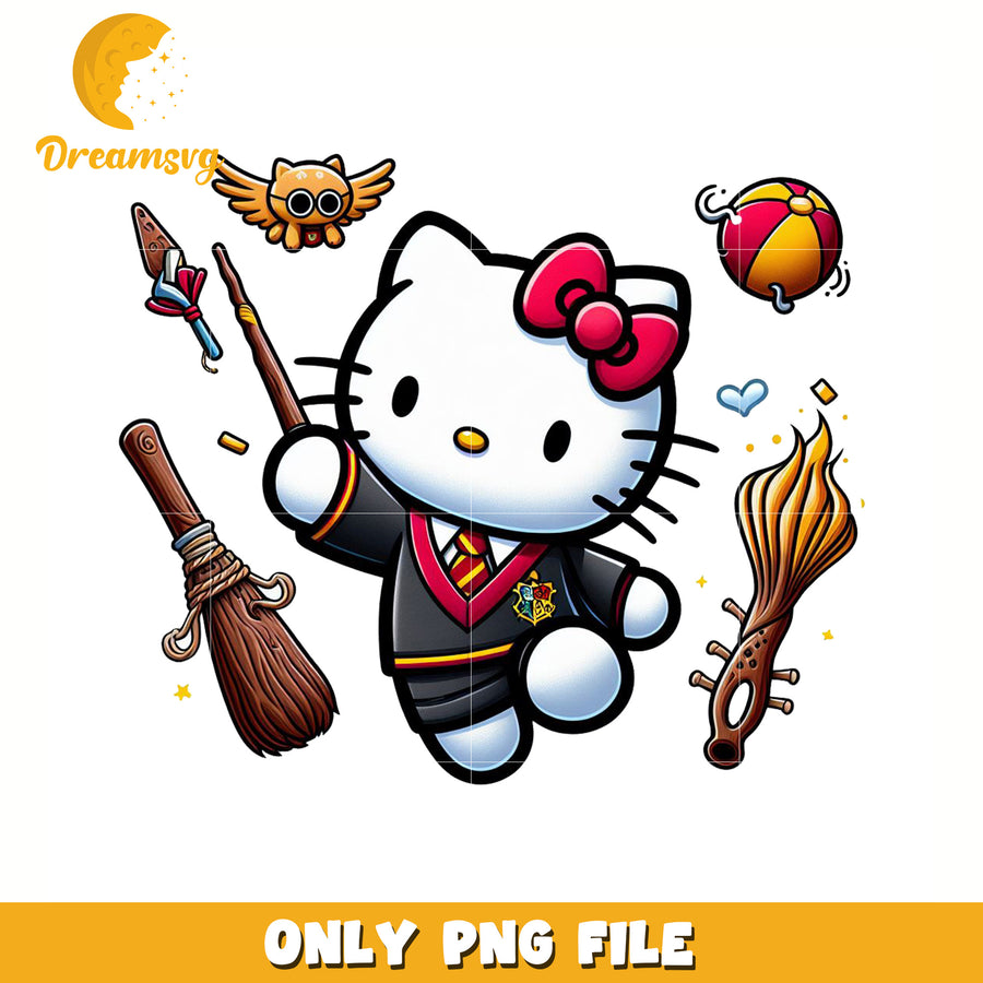 Harry kitty png, hello kitty cartoon png, hello kitty character png