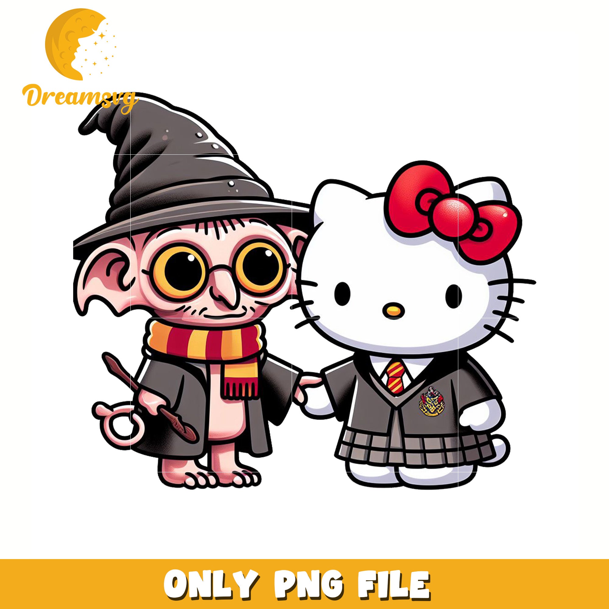 Harry potter characters png, hello kitty adidas png, cute hello kitty png