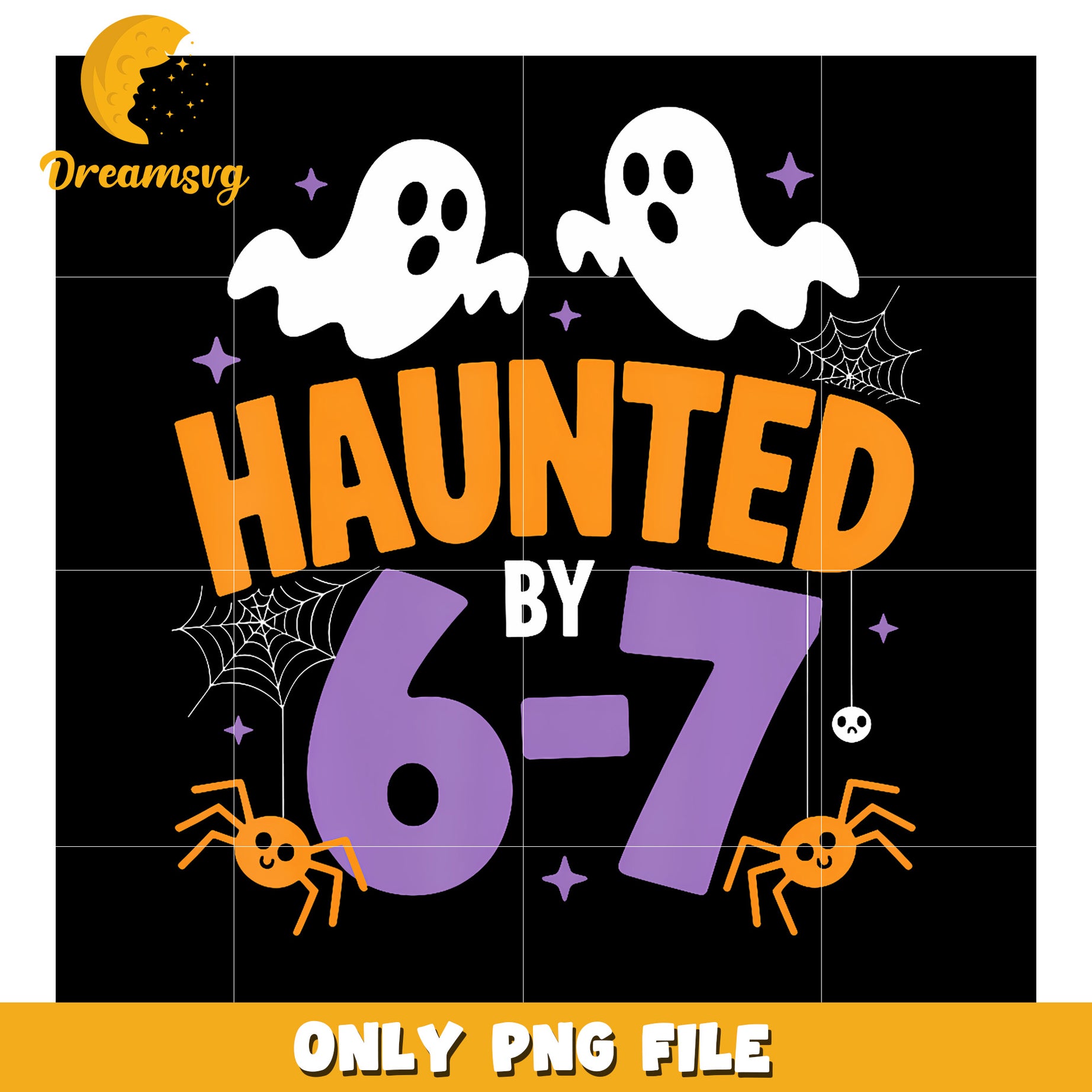 Haunted By 6-7 png, funny jokes​ png, funny halloween png