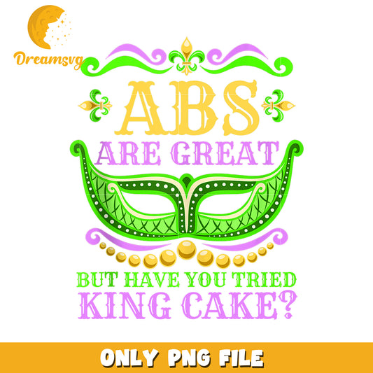 Have you tried king cake png, Mardi Gras king cake png
