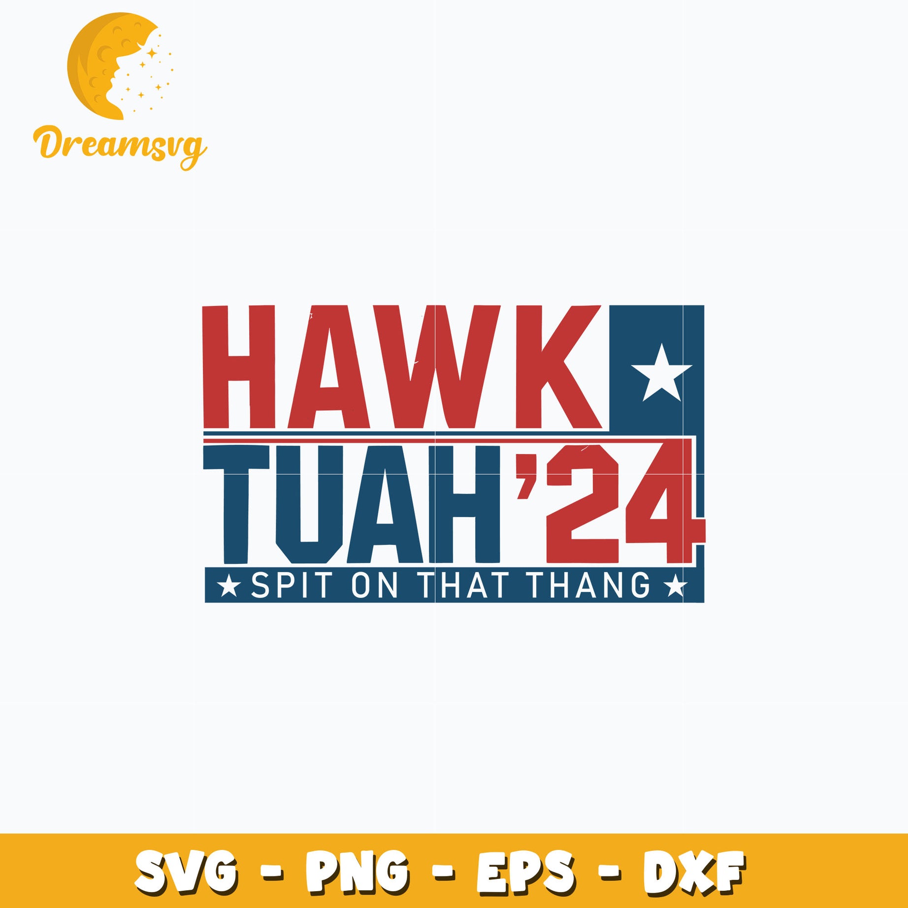 Hawk Tuah '24 svg, Spit On That Thang logo design svg