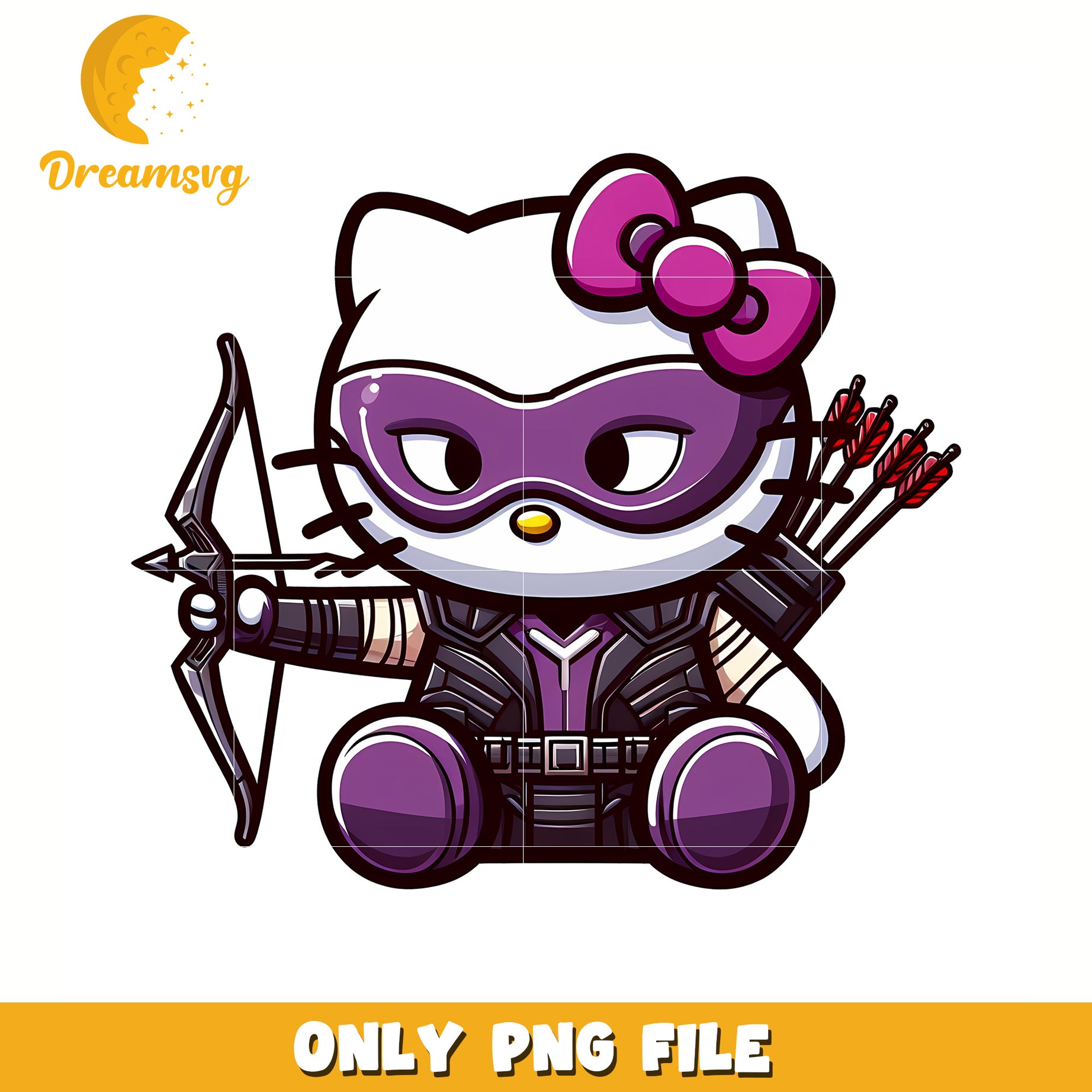 Hawkeye png, hello kitty cake png, hello kitty crocs png