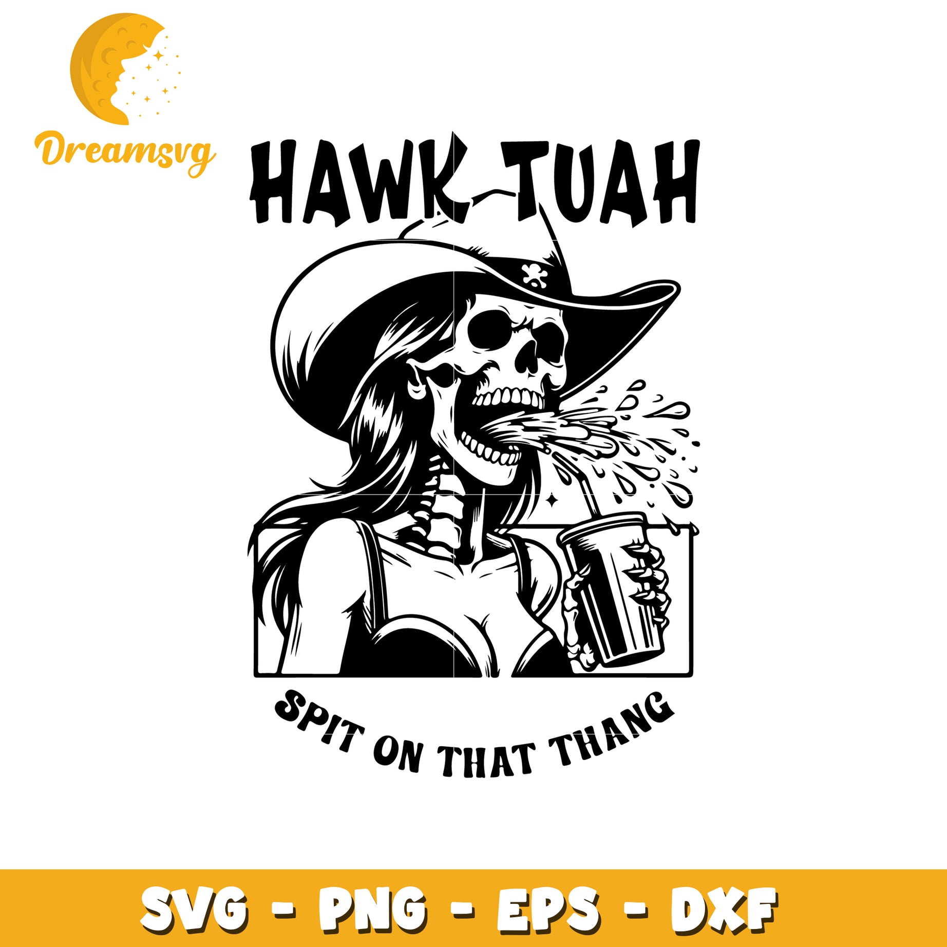 Hawk tuah spit on that thang svg, skeleton cowboy svg, cowboy svg