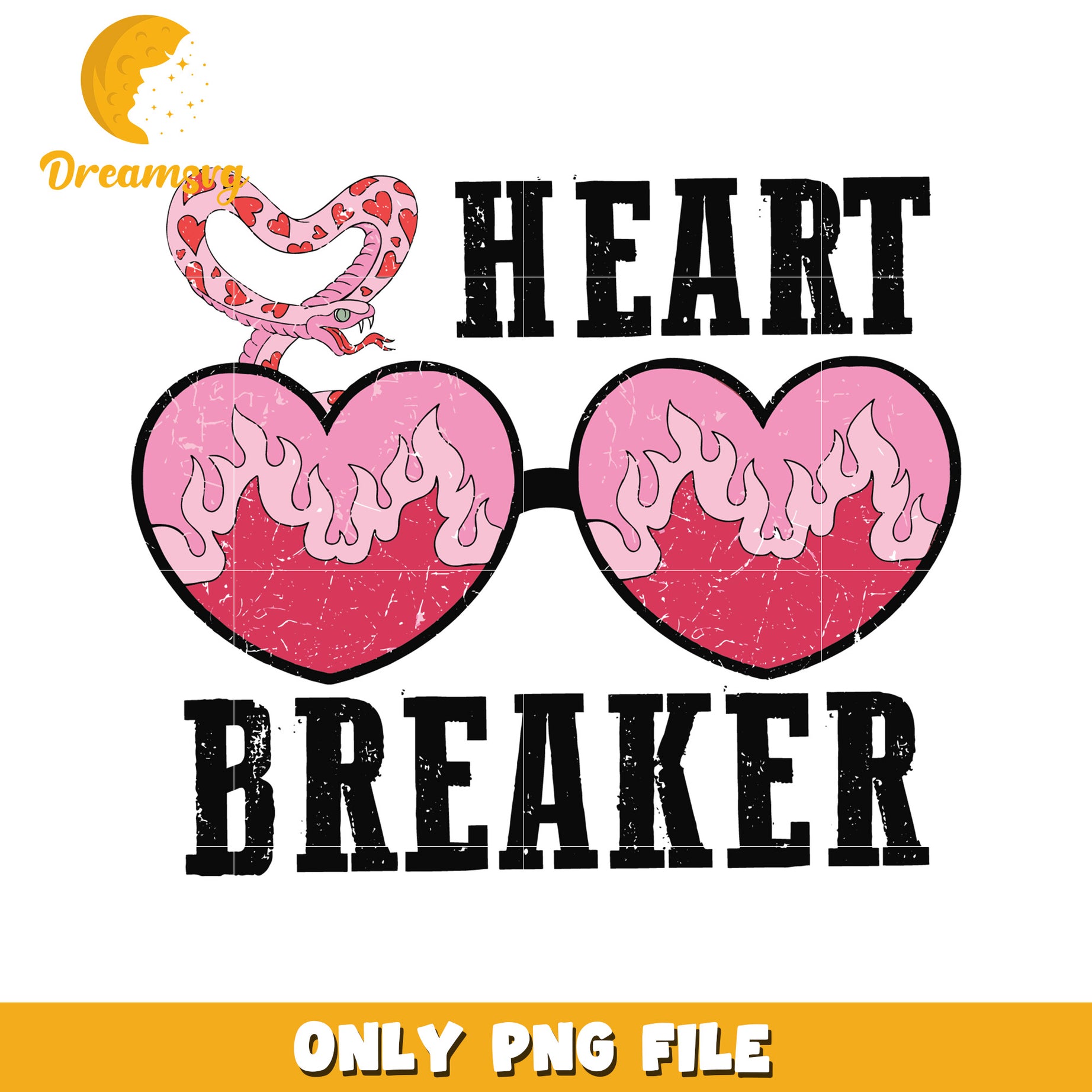 Heart Breaker PNG Design