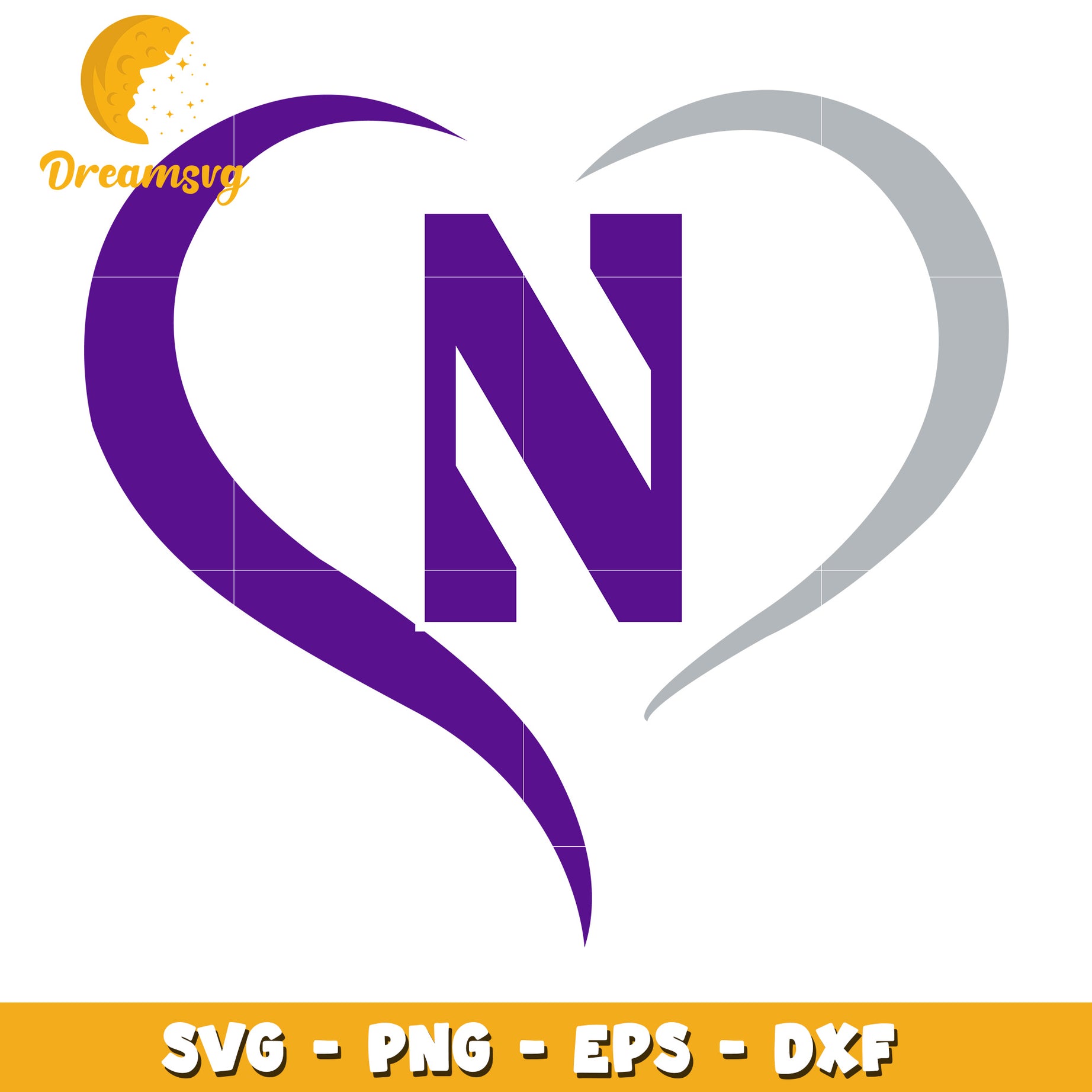 Heart N SVG Design for Crafting and Personal Projects Download