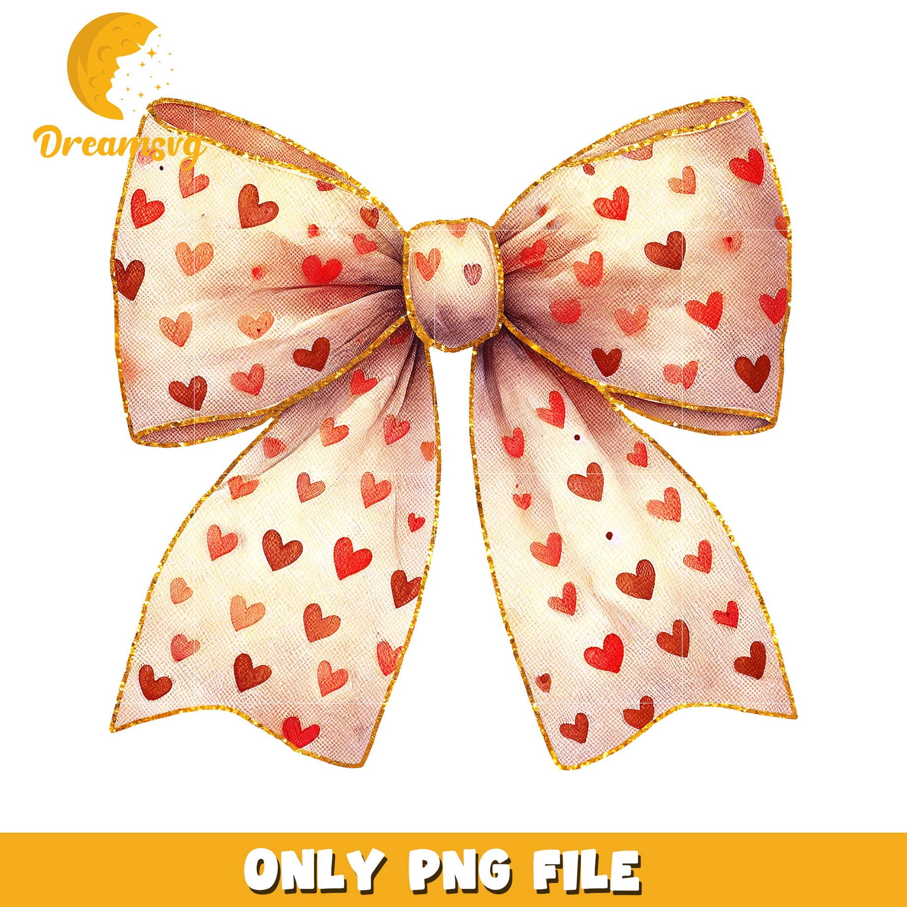 Hearts Bow PNG Clipart Valentine